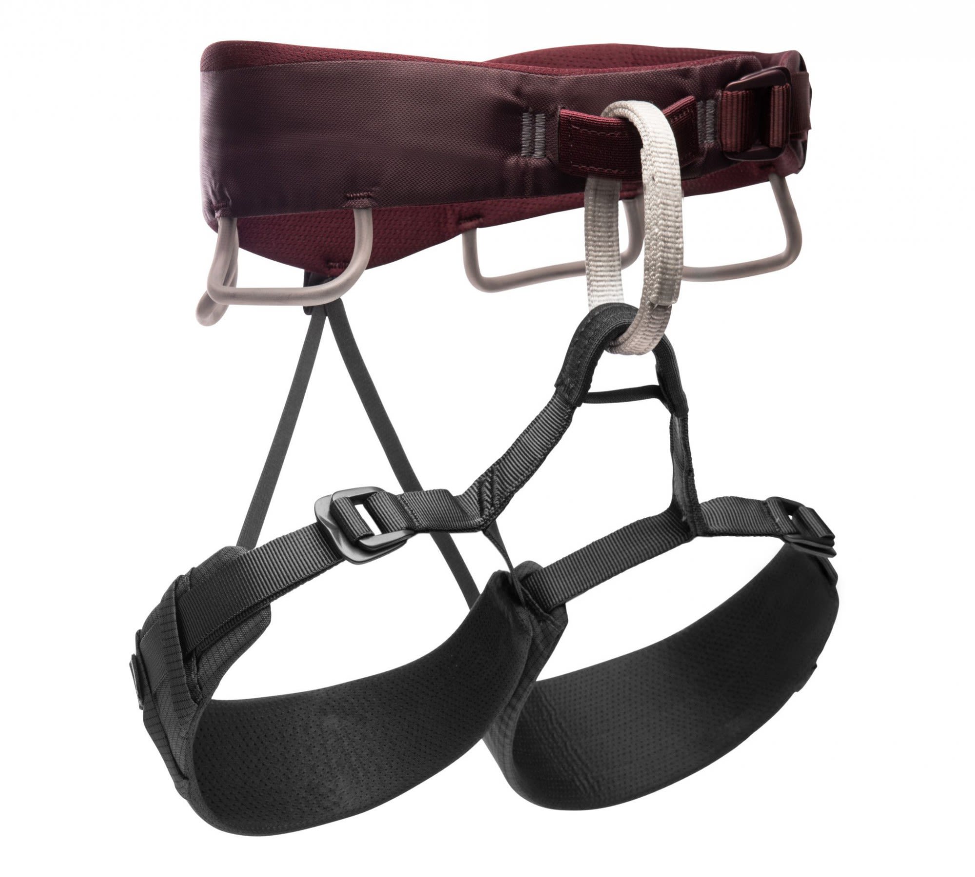 Black Diamond Momentum 3S Harness Rot- Female Klettergurte- Grsse XS - Farbe Bordeaux