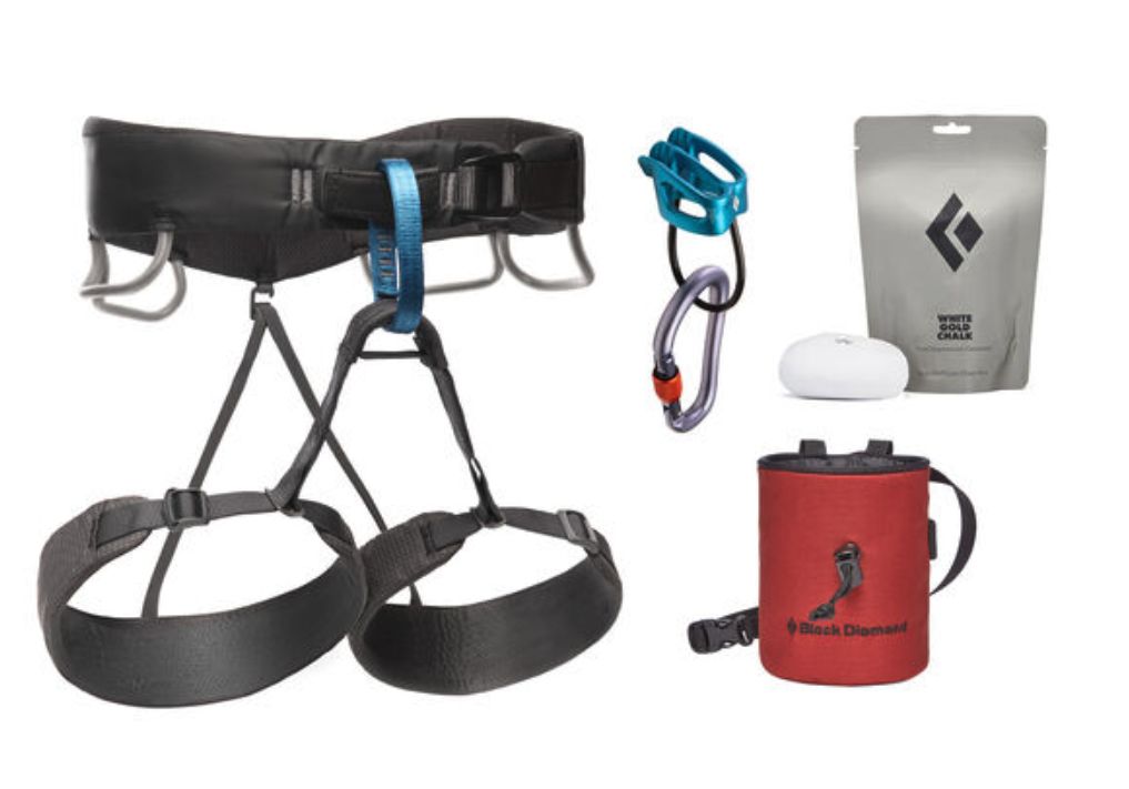 Black Diamond Momentum Package Grau- Male Sitzgurte- Grsse XS - Farbe Anthracite
