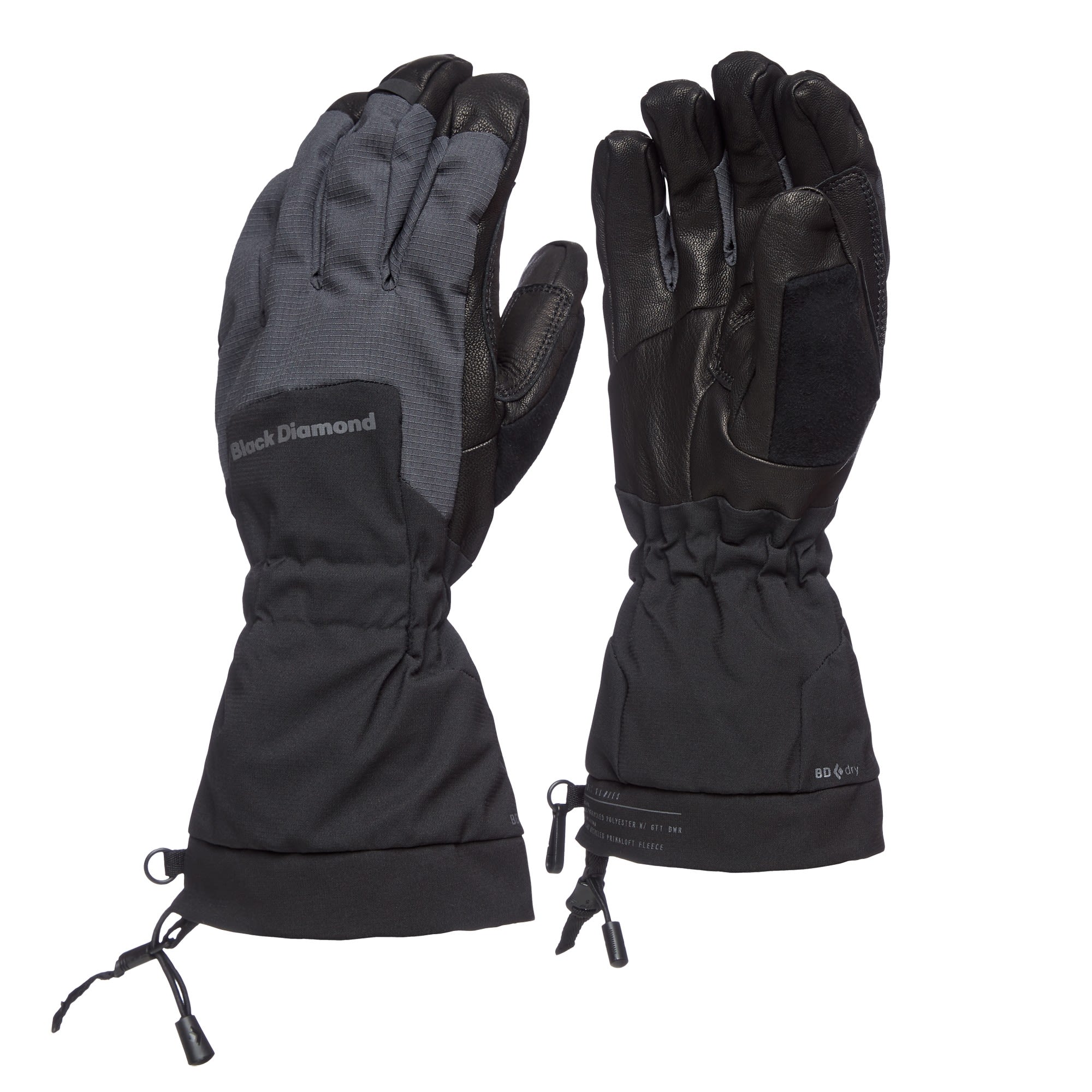 Black Diamond Pursuit Glove Schwarz- Fingerhandschuhe- Grsse XS - Farbe Black