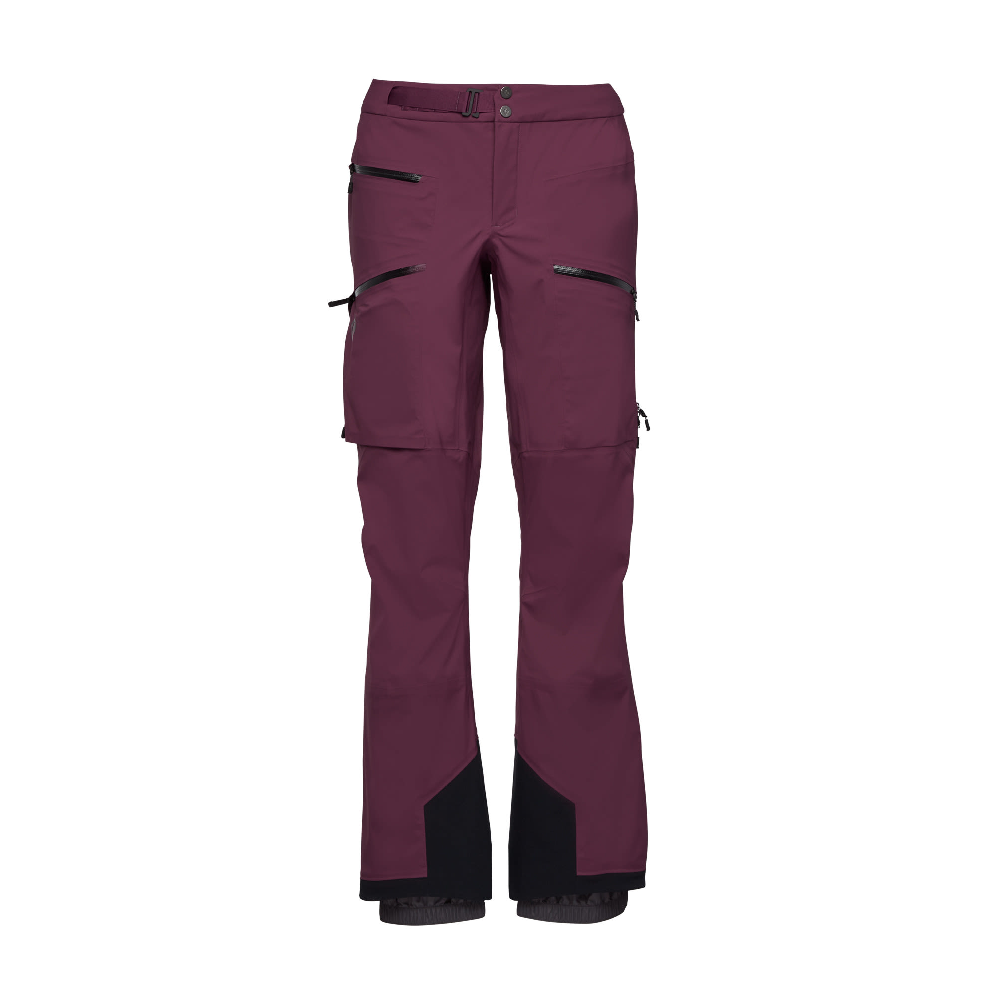 Black Diamond Recon LT Stretch Pants Rot- Female Softshellhosen- Grsse S - Farbe Blackberry