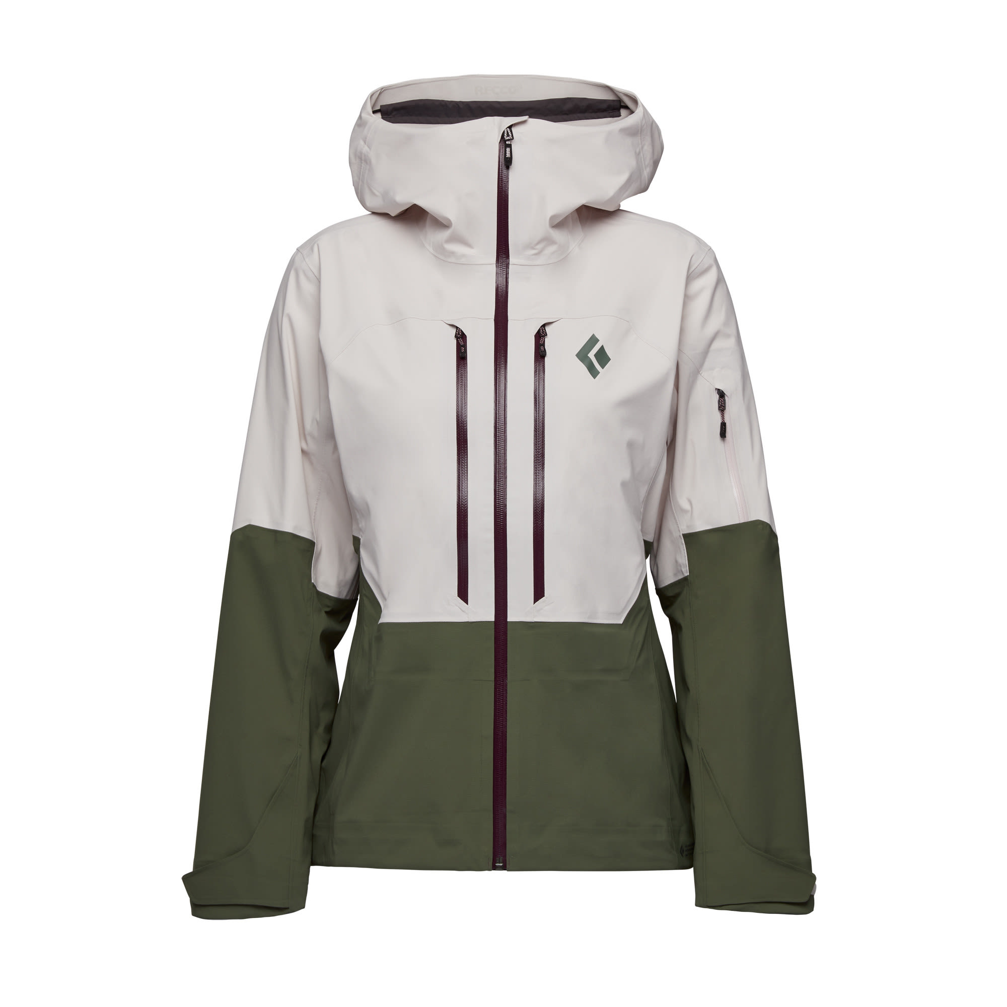 Black Diamond Recon LT Stretch Shell Colorblock- Female Anoraks- Grsse S - Farbe Ice Pink - Tundra