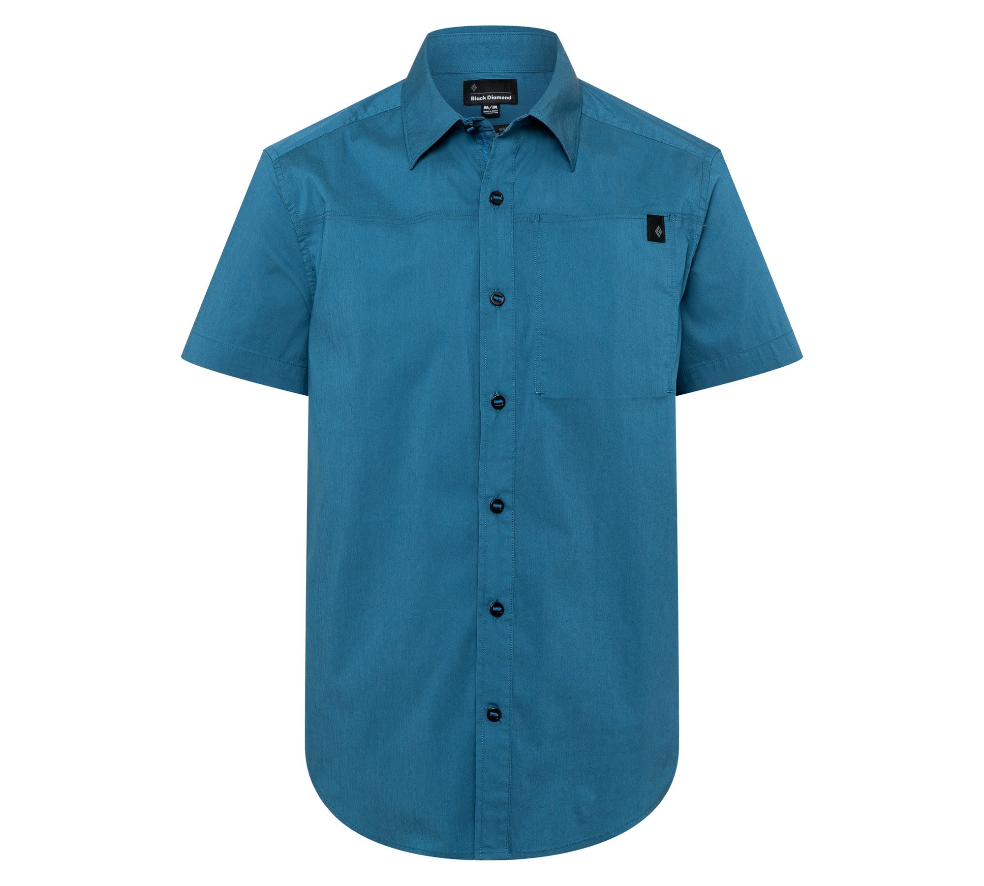 Black Diamond S-S Stretch Operator Shirt Blau- Male Hemden- Grsse M - Farbe Astral Blue