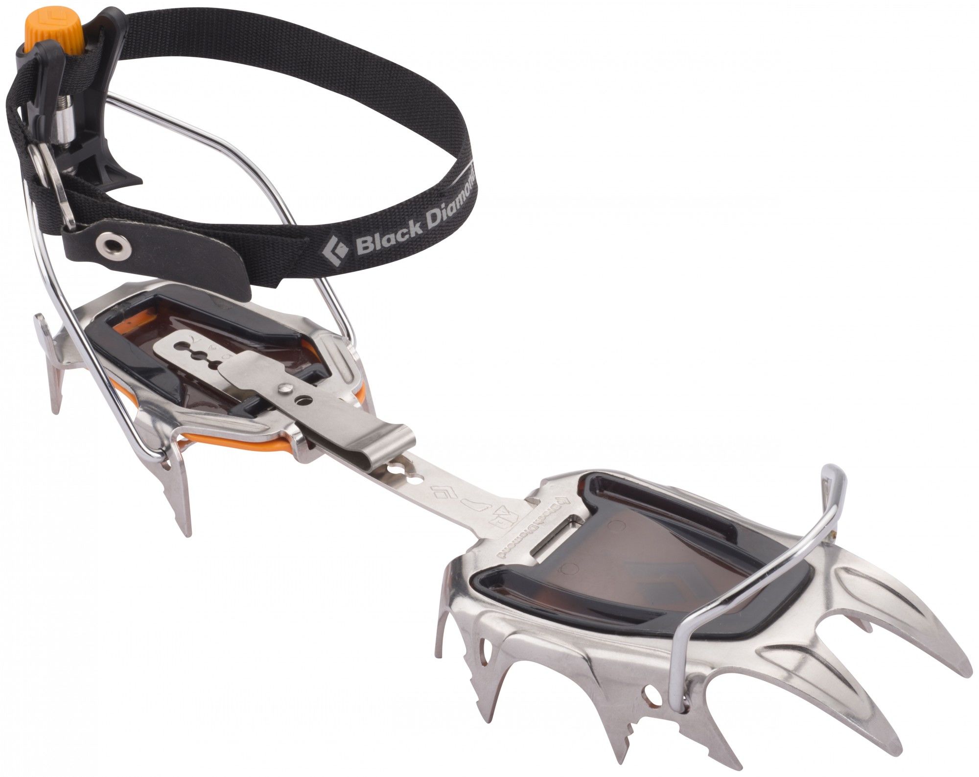 Black Diamond Sabretooth Pro Grau- Steigeisen- Grsse One Size - Farbe Stahl
