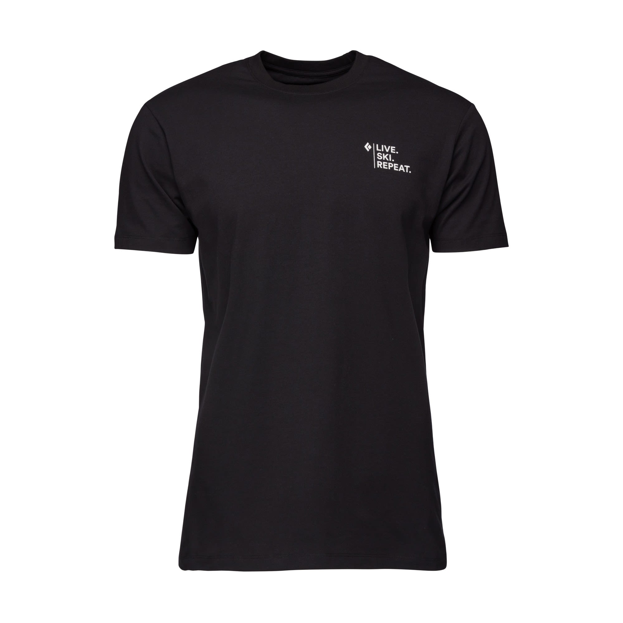 Black Diamond Ski Mountaineering Tee Schwarz- Male Kurzarm-Shirts- Grsse XL - Farbe Black