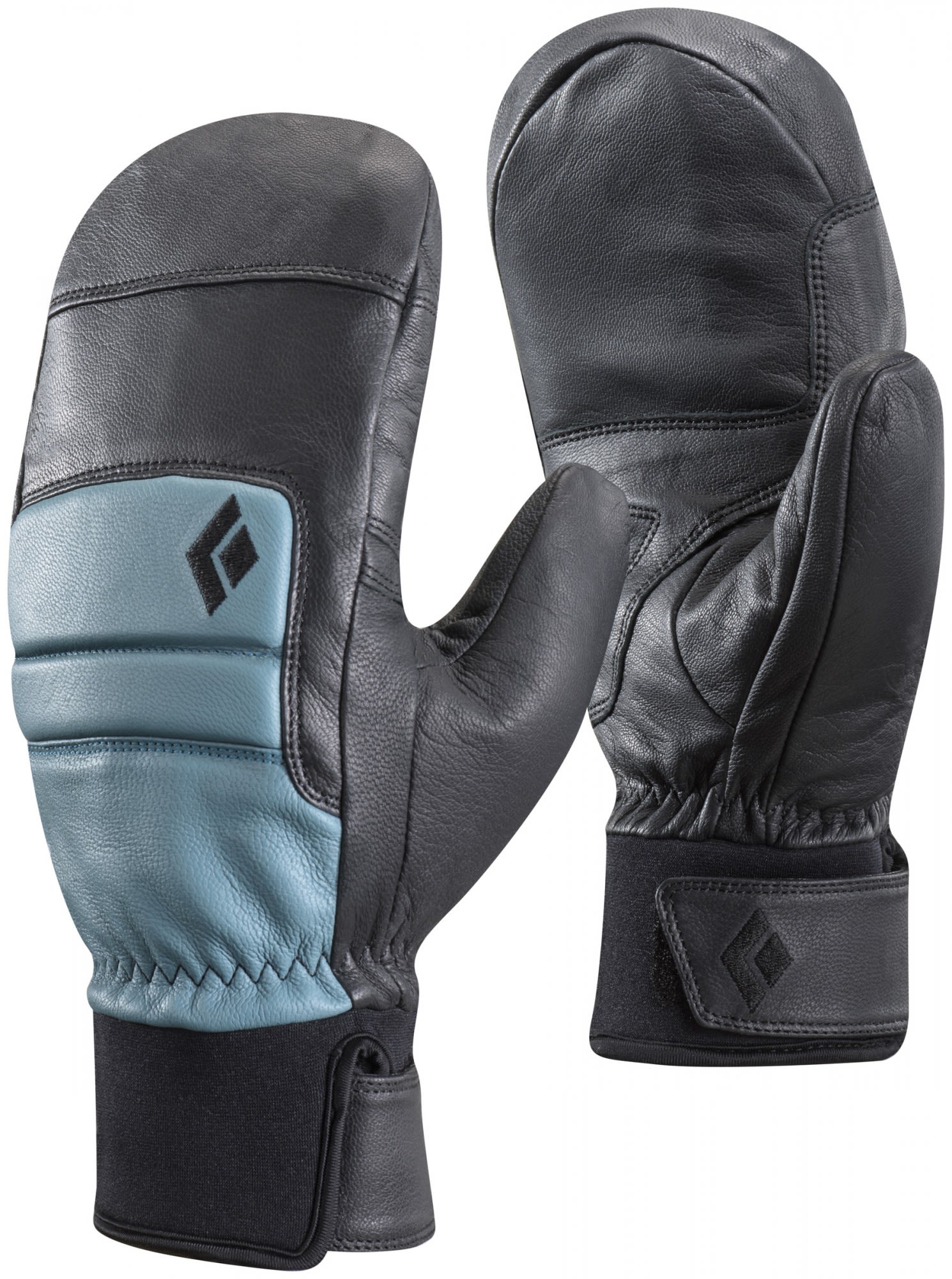 Black Diamond Spark Mitts Blau - Schwarz- Female PrimaLoft(R) Fausthandschuhe- Grsse XS - Farbe Caspian