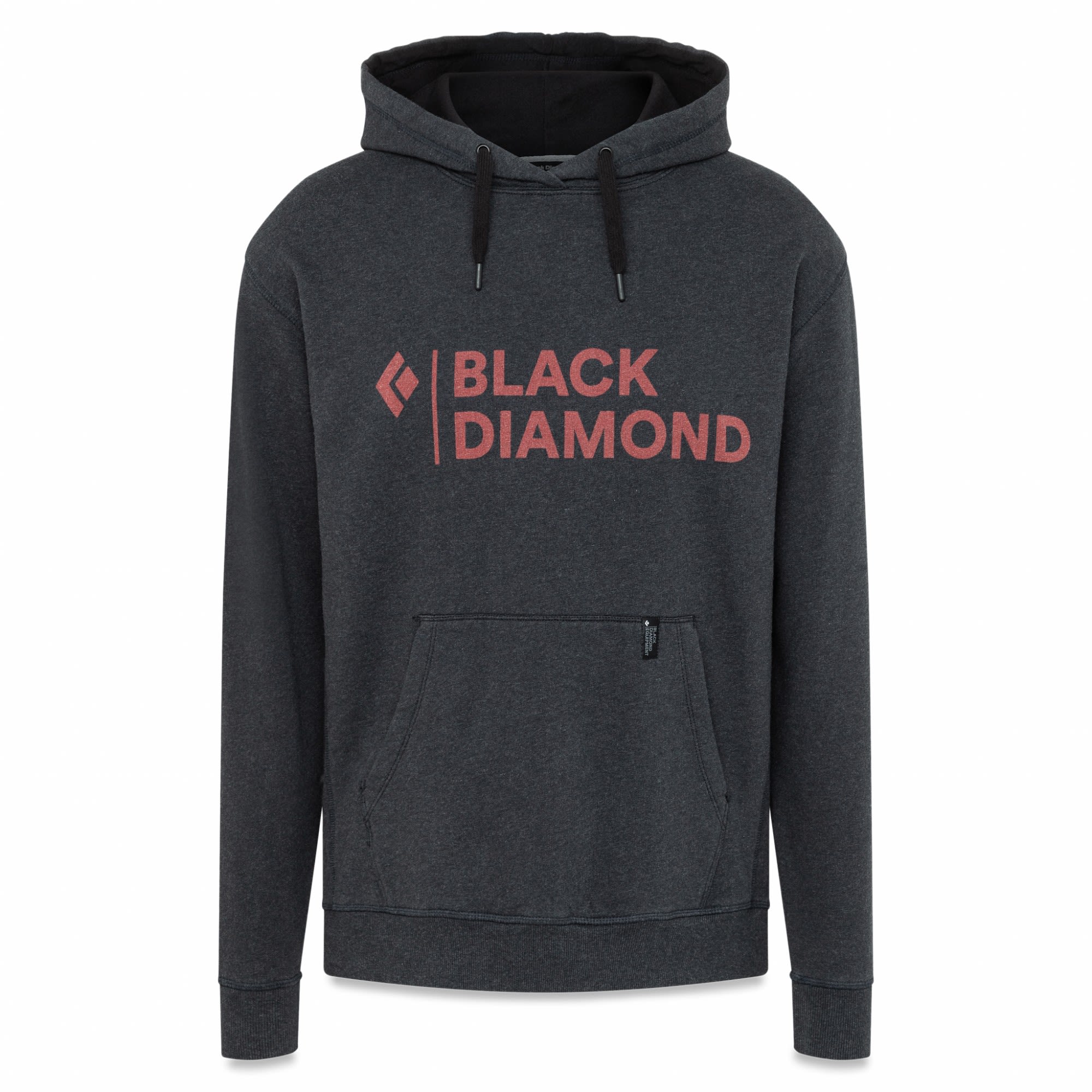 Black Diamond Stacked Logo Hoody Schwarz- Male Sweaters und Hoodies- Grsse S - Farbe Black Heather