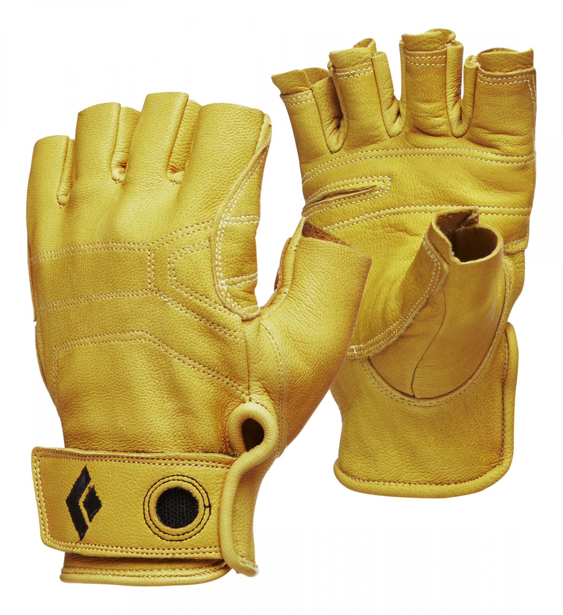 Black Diamond Stone Glove Gelb- Fingerhandschuhe- Grsse XS - Farbe Natural
