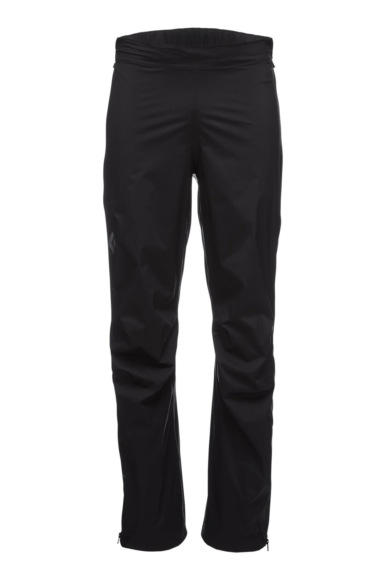 Black Diamond Stormline Stretch Full Zip Rain Pants Schwarz- Male Softshellhosen- Grsse XS - Farbe Black
