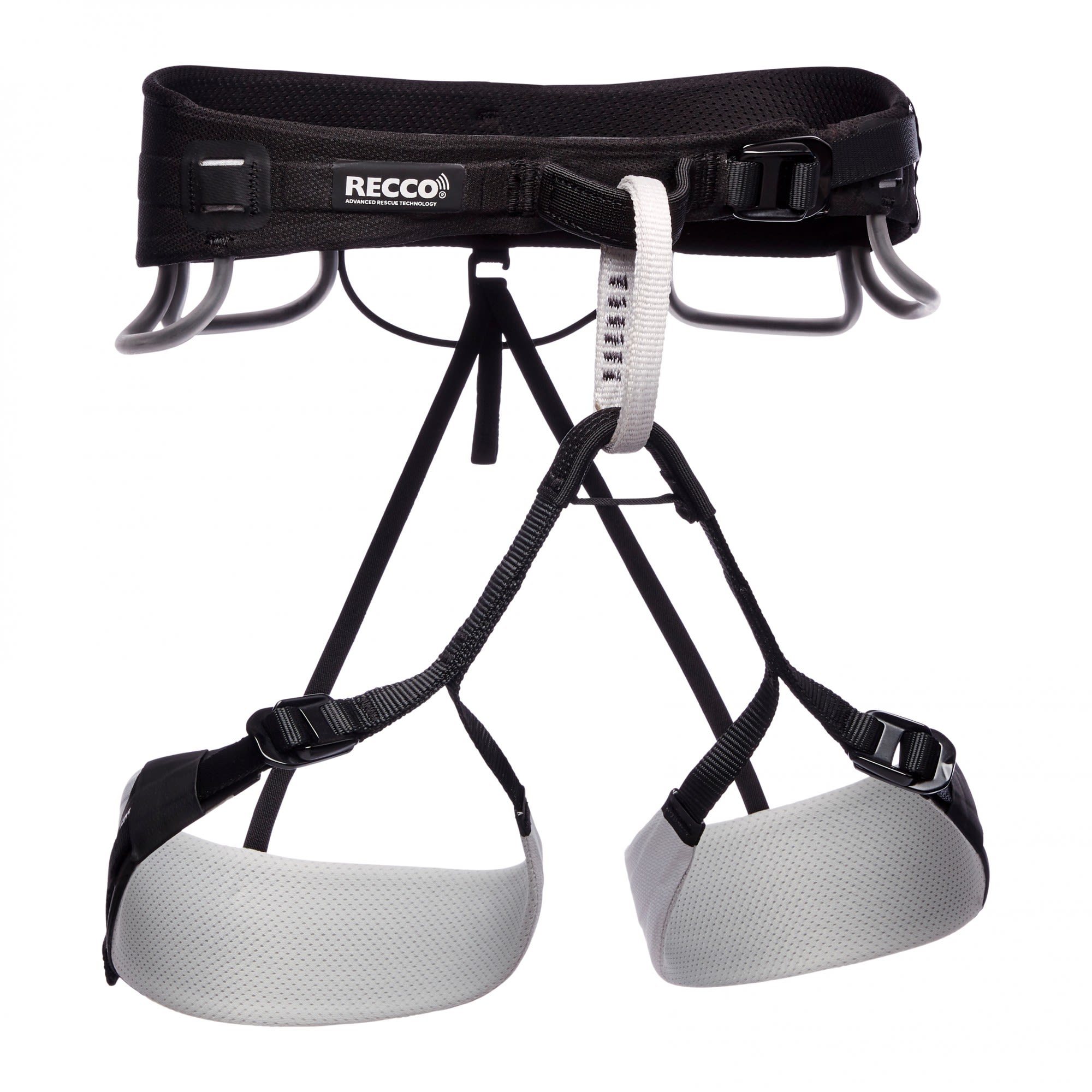Black Diamond Technician Recco Harness Grau - Schwarz- Male Sitzgurte- Grsse S - Farbe Alloy
