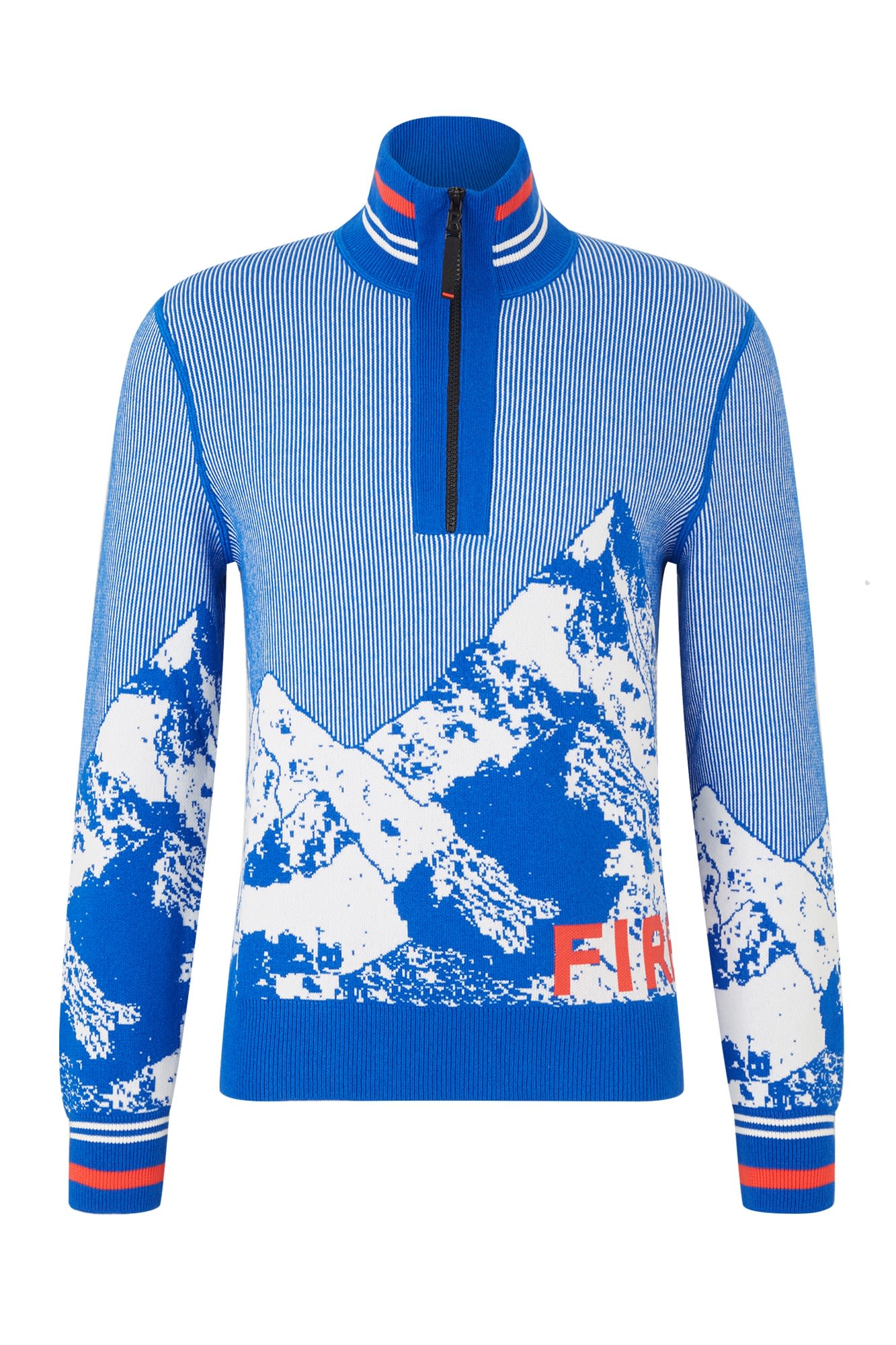 Bogner Fire + Ice Cale Blau- Male Sweaters und Hoodies- Grsse XL - Farbe Electric Blue