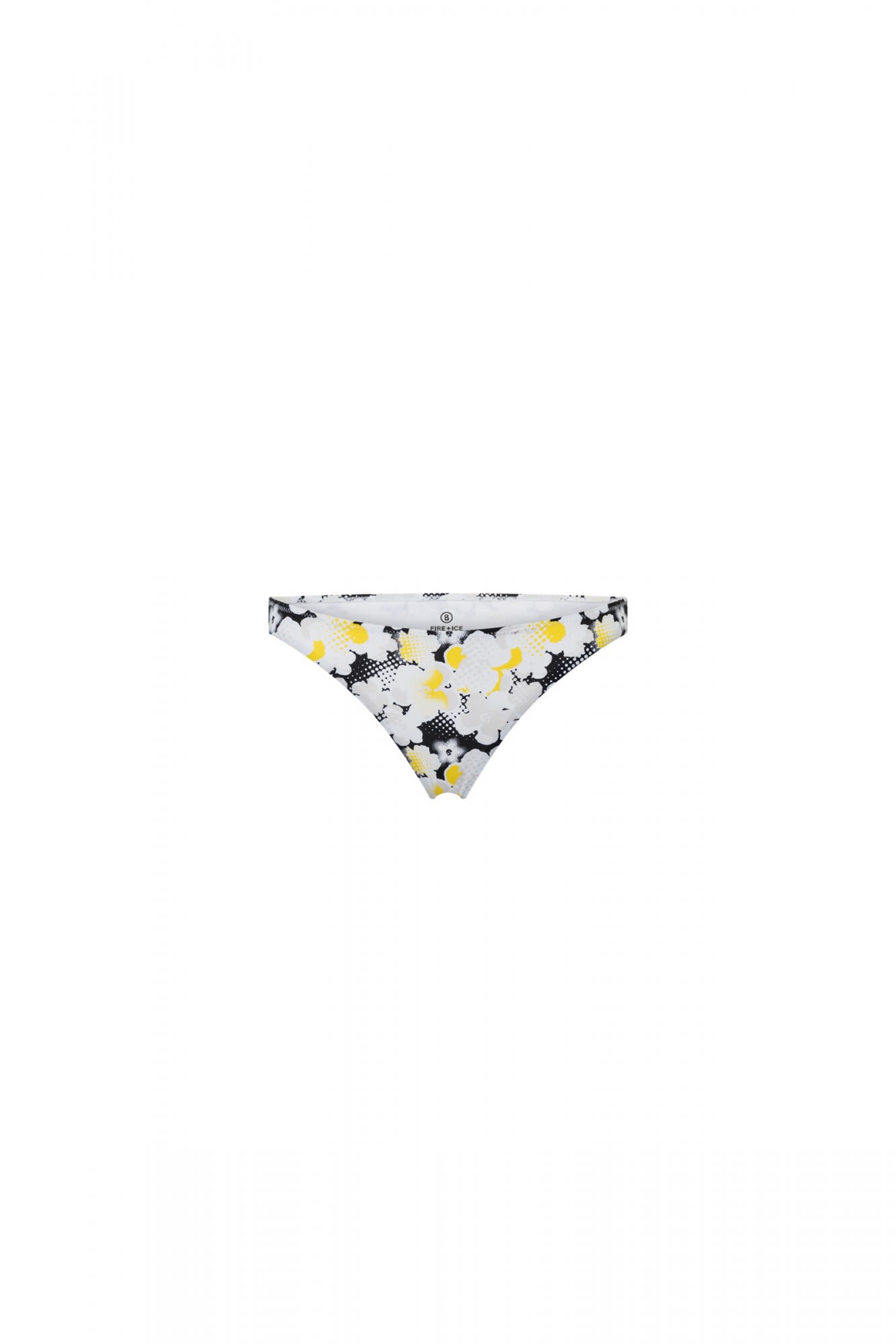 Bogner Fire + Ice Ladies Bacara Flower Gelb - Schwarz - Weiss- Female Unterteile- Grsse 34 - Farbe Lemon Drop
