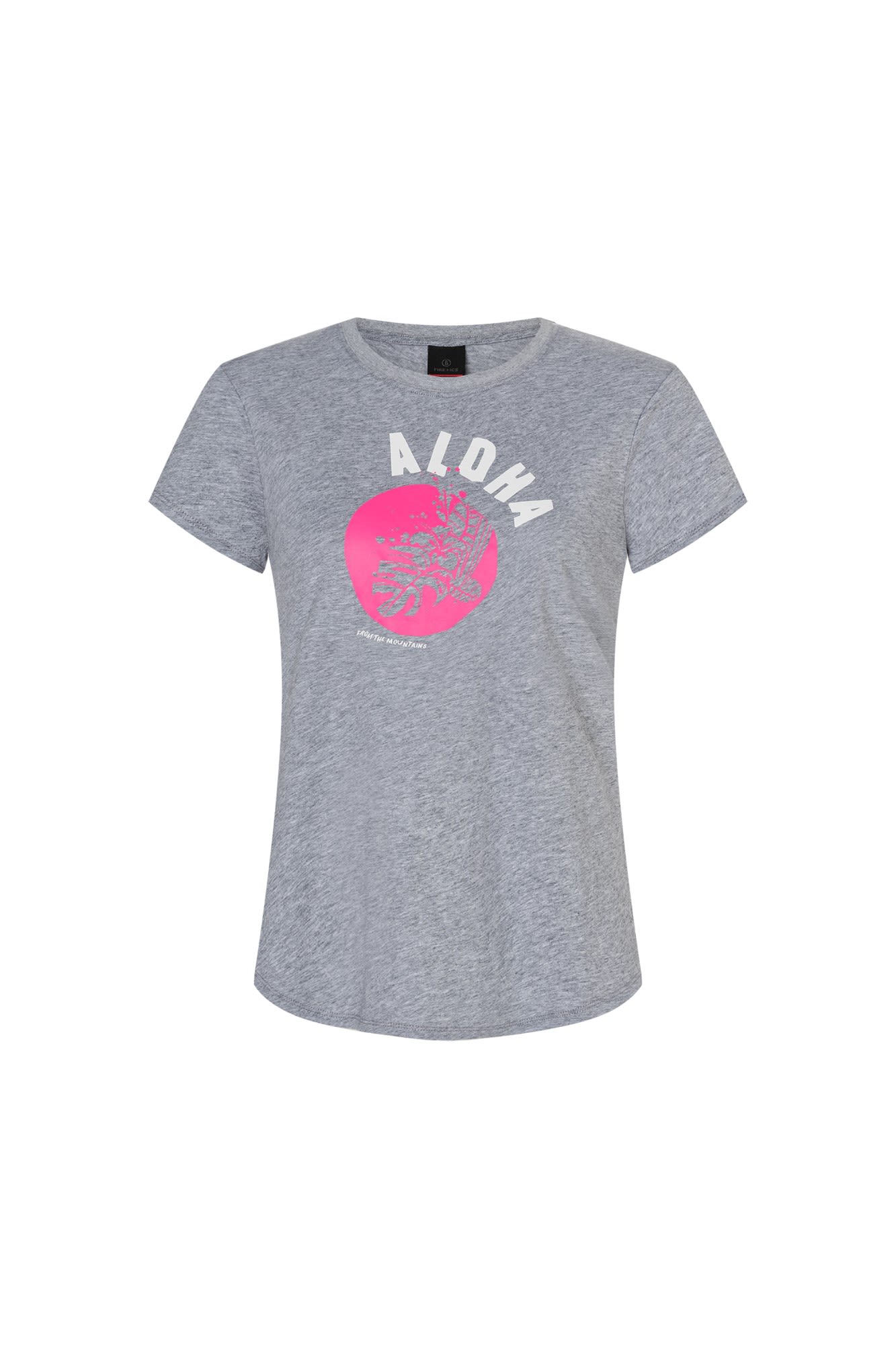 Bogner Fire + Ice Ladies Debra II Grau- Female Kurzarm-Shirts- Grsse M - Farbe Light Grey
