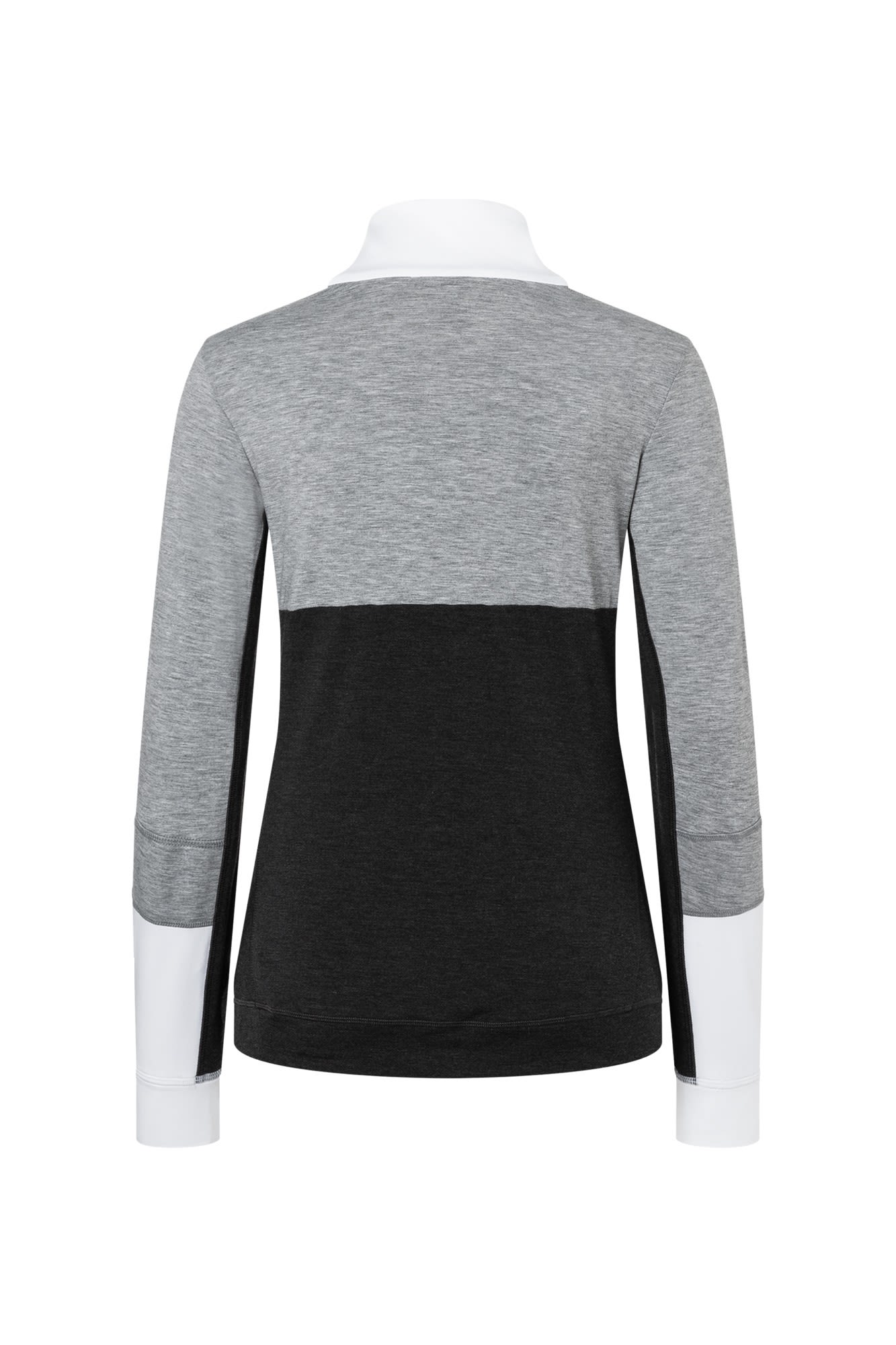 Bogner Fire + Ice Ladies EDA Colorblock - Grau- Female Oberteile- Grsse M - Farbe Grey Melange
