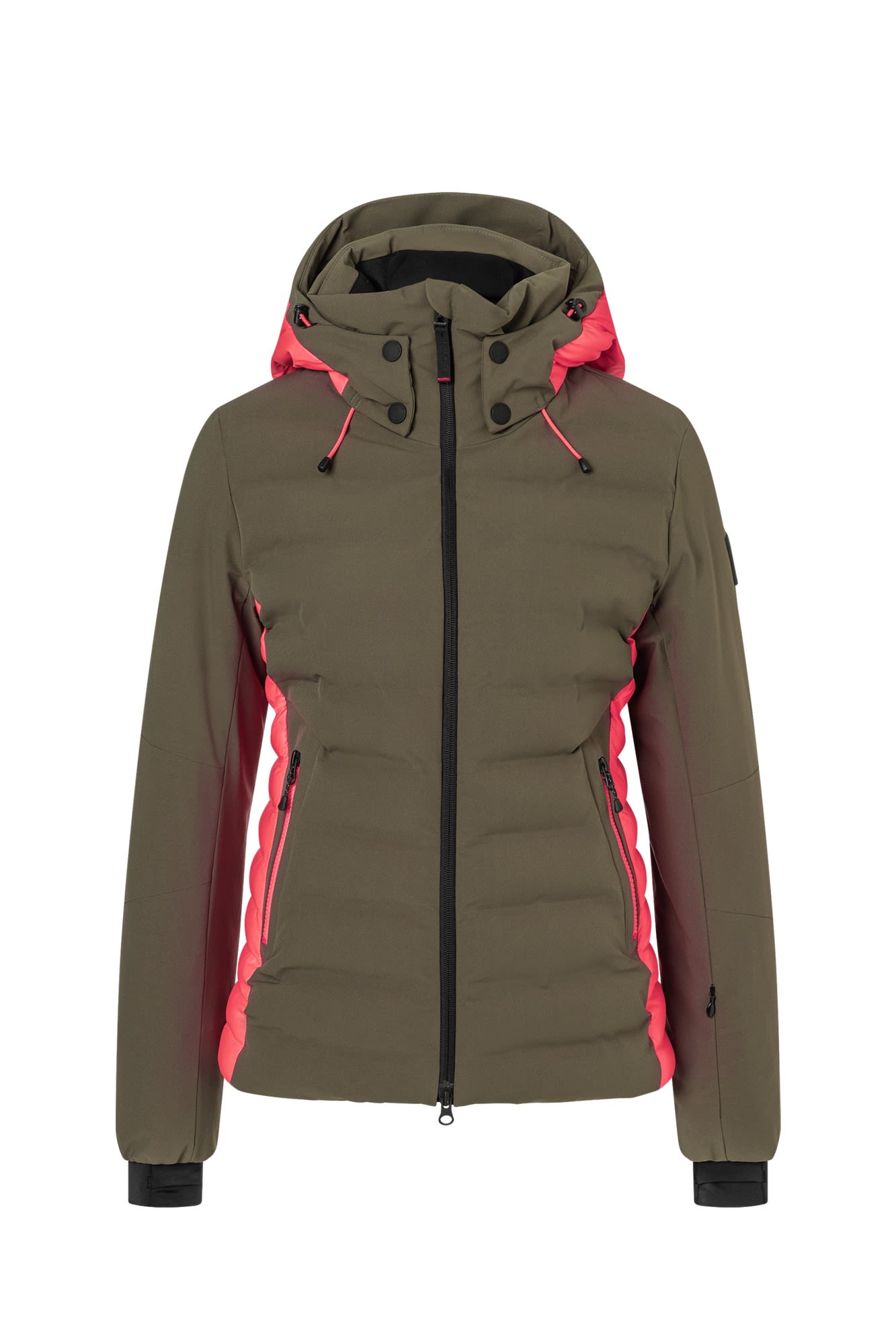 Bogner Fire + Ice Ladies Janka2 Colorblock - Grn- Female Anoraks- Grsse 34 - Farbe Army Green