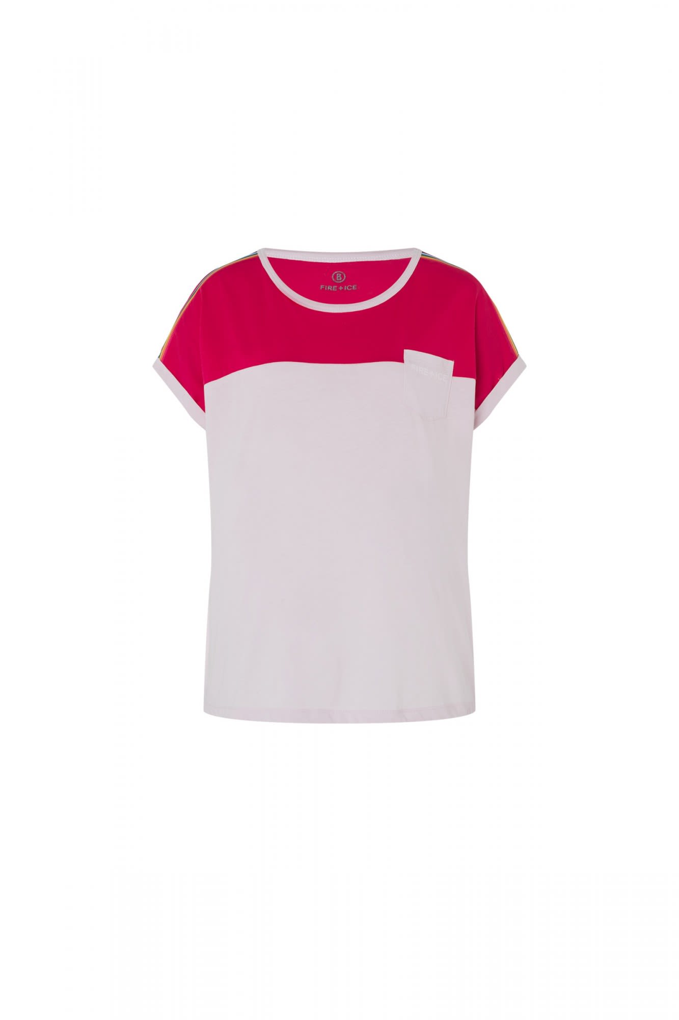 Bogner Fire + Ice Ladies Vada Pink - Weiss- Female Kurzarm-Shirts- Grsse M - Farbe Tender Orchid