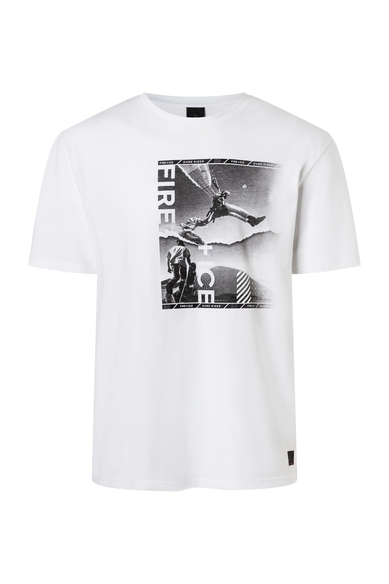 Bogner Fire + Ice Mick Weiss- Male Kurzarm-Shirts- Grsse M - Farbe White