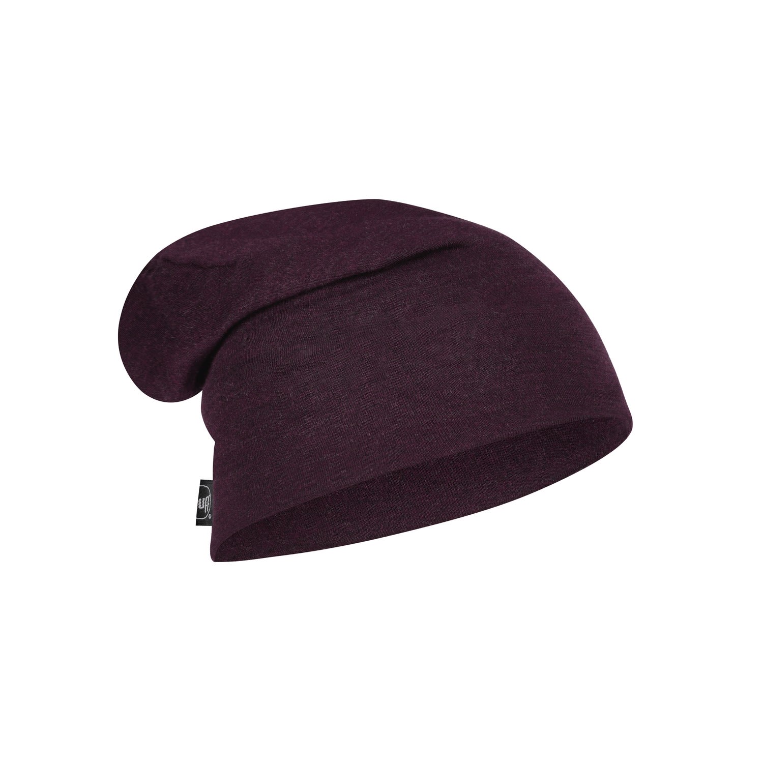 Buff Heavyweight Merino Wool Hat Loose FIt Lila- Merino Kopfbedeckungen- Grsse One Size - Farbe Deep Purple unter Buff