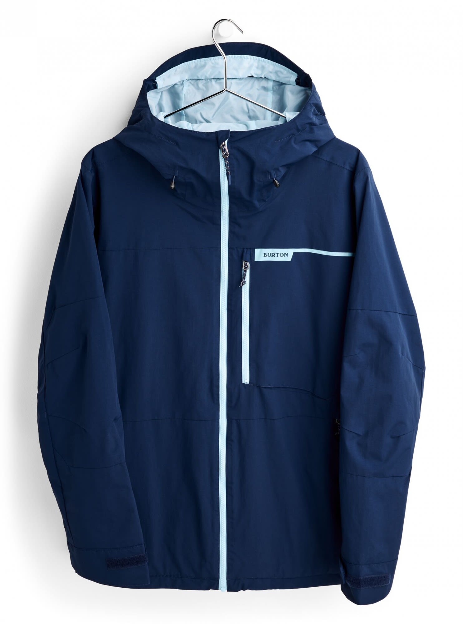 Burton Peasy Jacket Blau- Male Windbreaker- Grsse S - Farbe Dress Blue