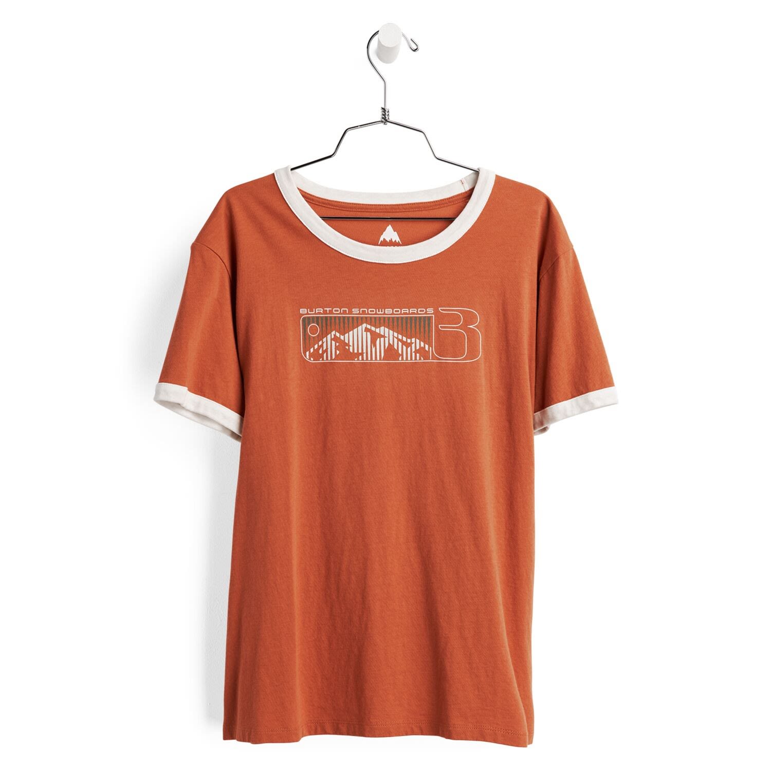 Burton Sagewood Short-Sleeve Tee Orange- Female Kurzarm-Shirts- Grsse XS - Farbe Baked Clay
