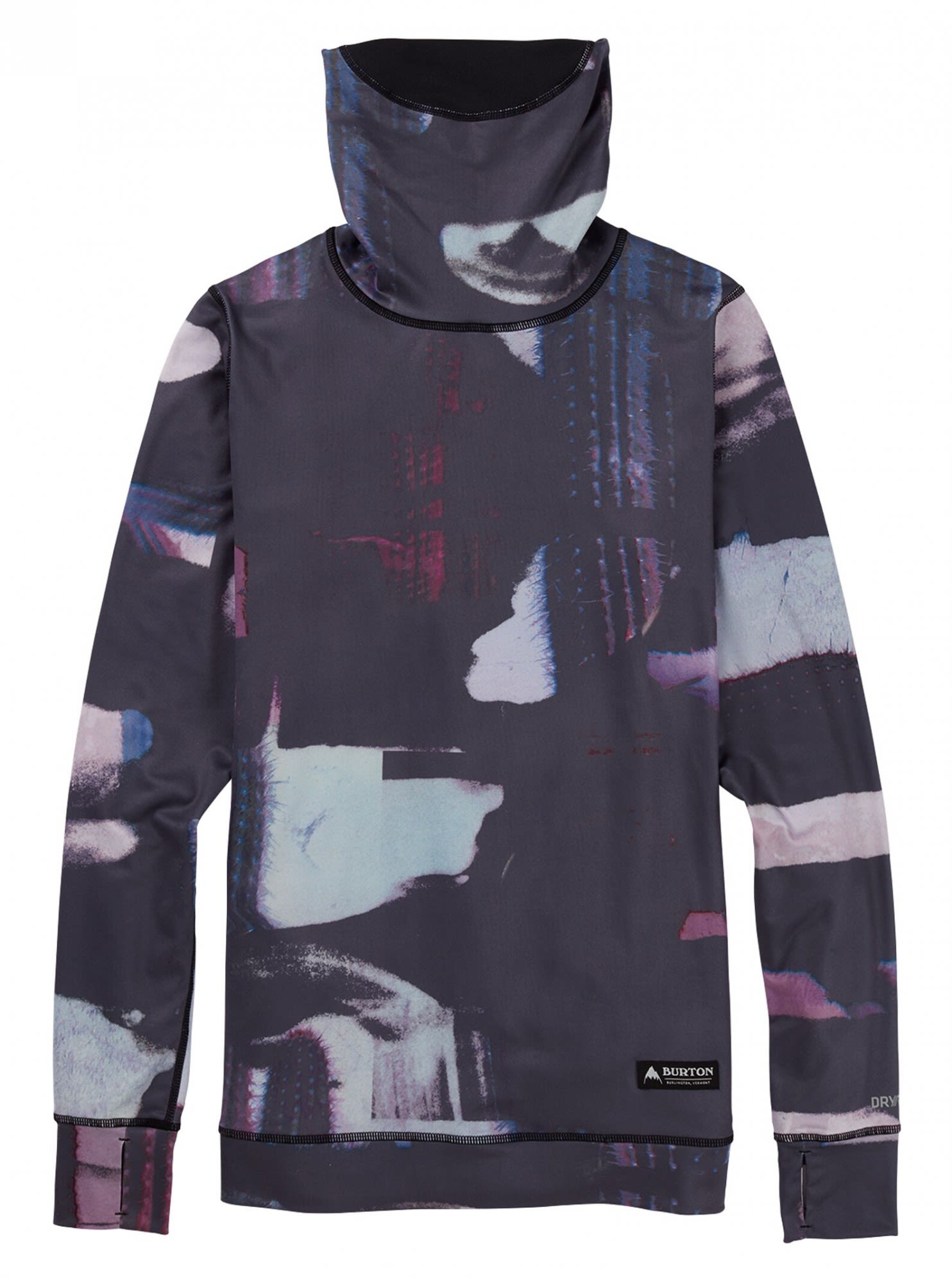 Burton WB Midweight Long Neck Lila- Female Unterwsche- Grsse S - Farbe Desert Dream