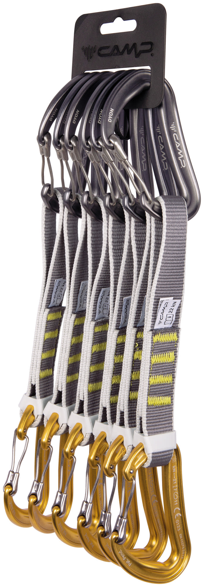 Camp Dyon Express KS 6 Pack 18 CM Grau- Express-Sets- Grsse One Size - Farbe Grey - Gold