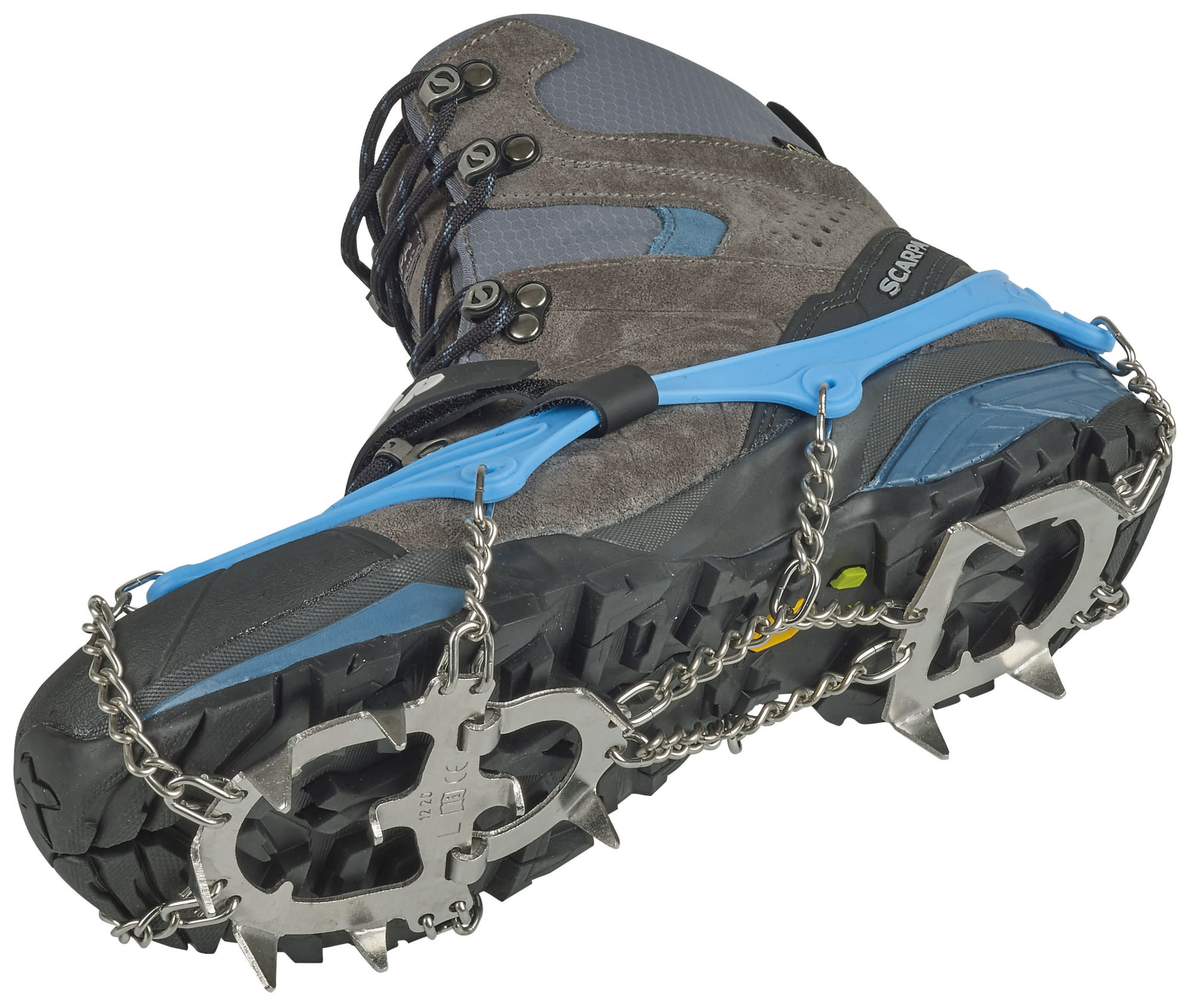 Camp Ice Master Evo Blau- Schuhkrallen und Grdel- Grsse L - Farbe Blue