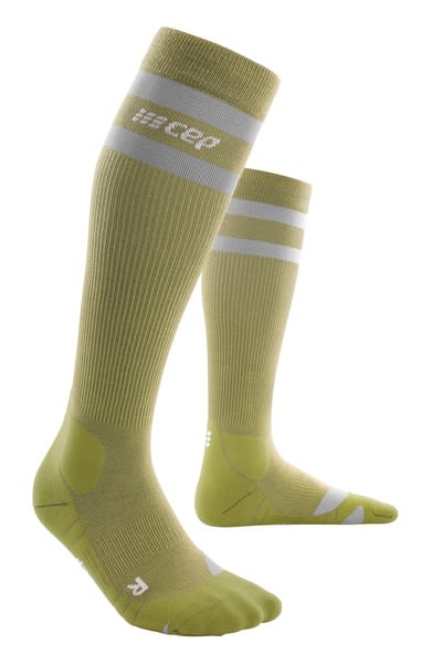 CEP 80s Compression Socks Hiking Grn- Female Merino Socken- Grsse II - Farbe Olive - Grey unter CEP