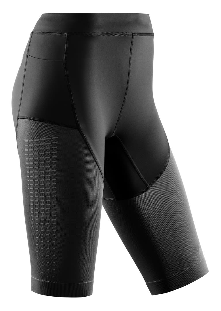 CEP RUN Compression Shorts 3-0 Schwarz- Female Hosen- Grsse I - Farbe Black unter CEP