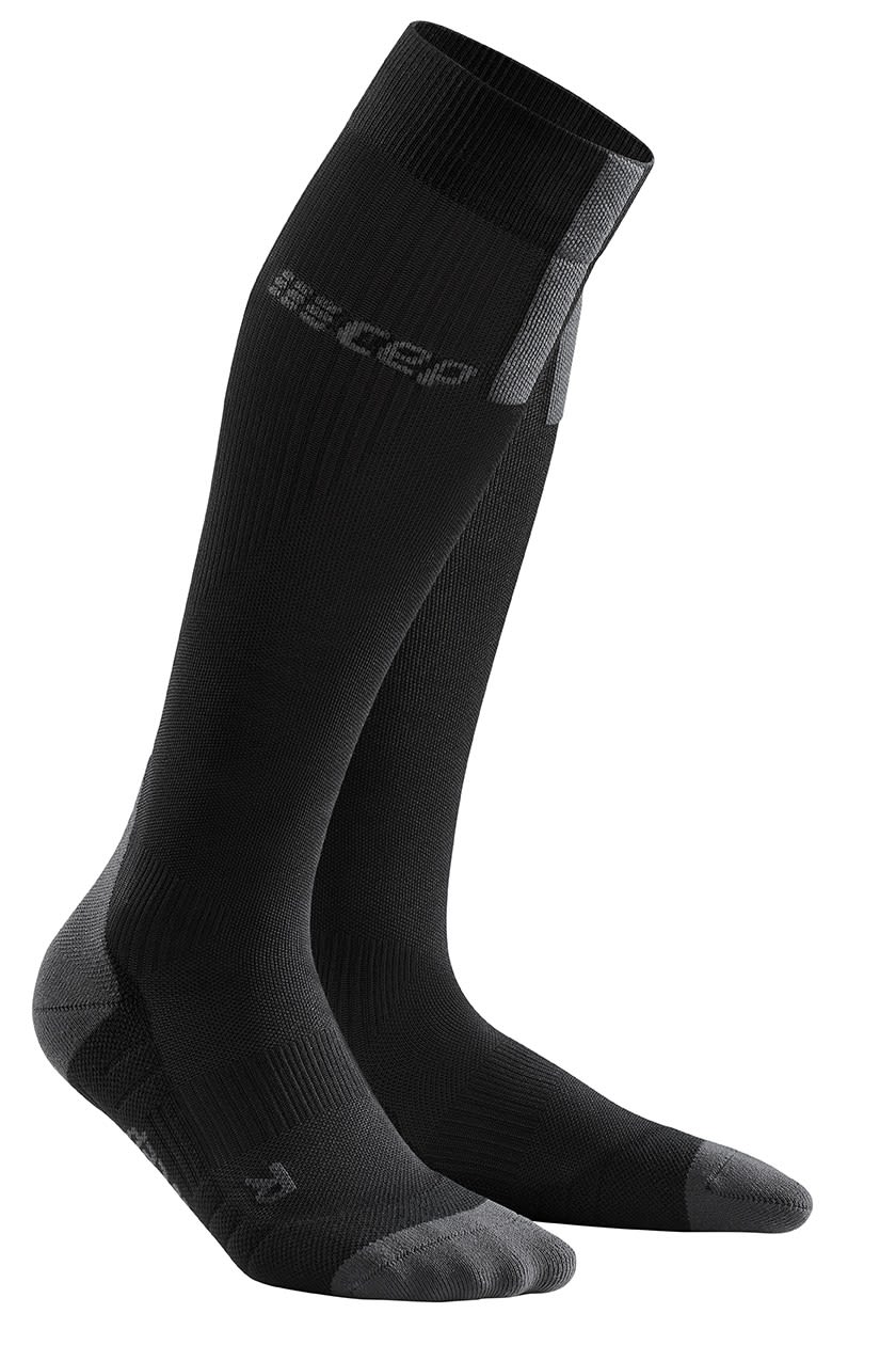 CEP RUN Socks 3-0 Grau - Schwarz- Female Laufsocken- Grsse II - Farbe Black - Dark Grey unter CEP