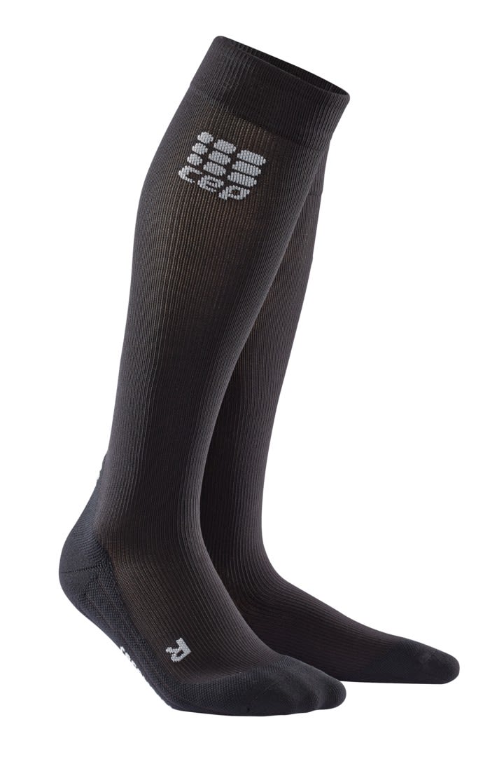 CEP Socks for Recovery Schwarz- Male Laufsocken- Grsse V - Farbe Black