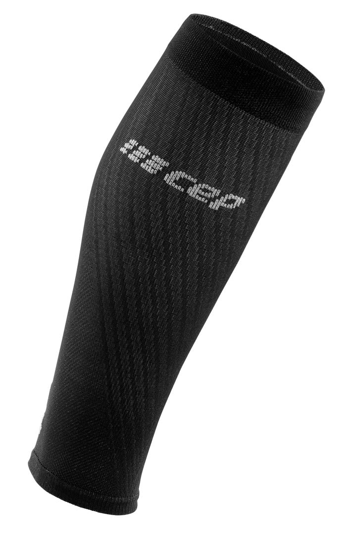 CEP Ultralight Compression Calf Sleeves Schwarz- Female Arm- und Beinlinge- Grsse II - Farbe Black - Light Grey