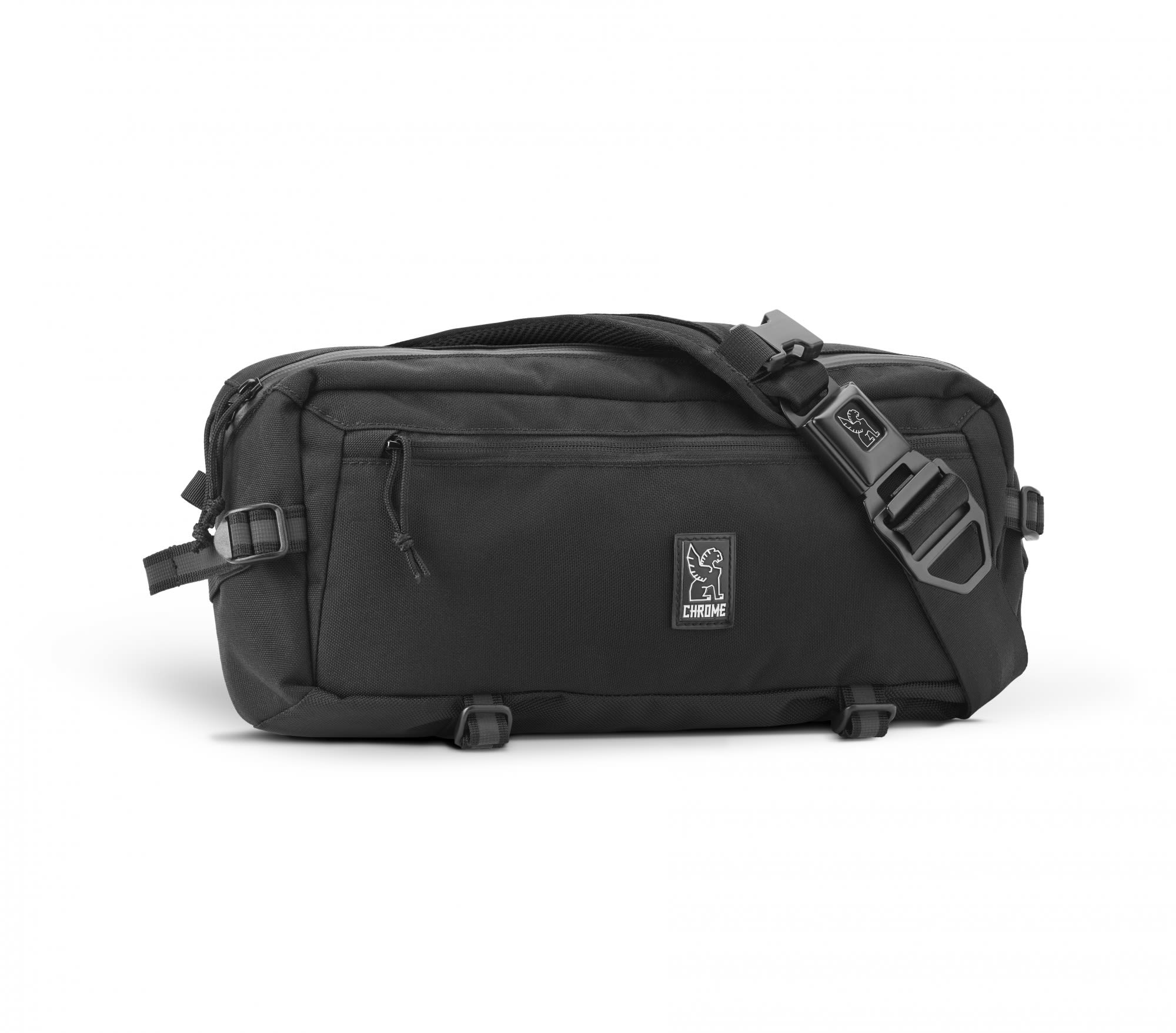 Chrome Industries Kadet Nylon Schwarz- Umhngetaschen- Grsse 9l - Farbe Black - Aluminium