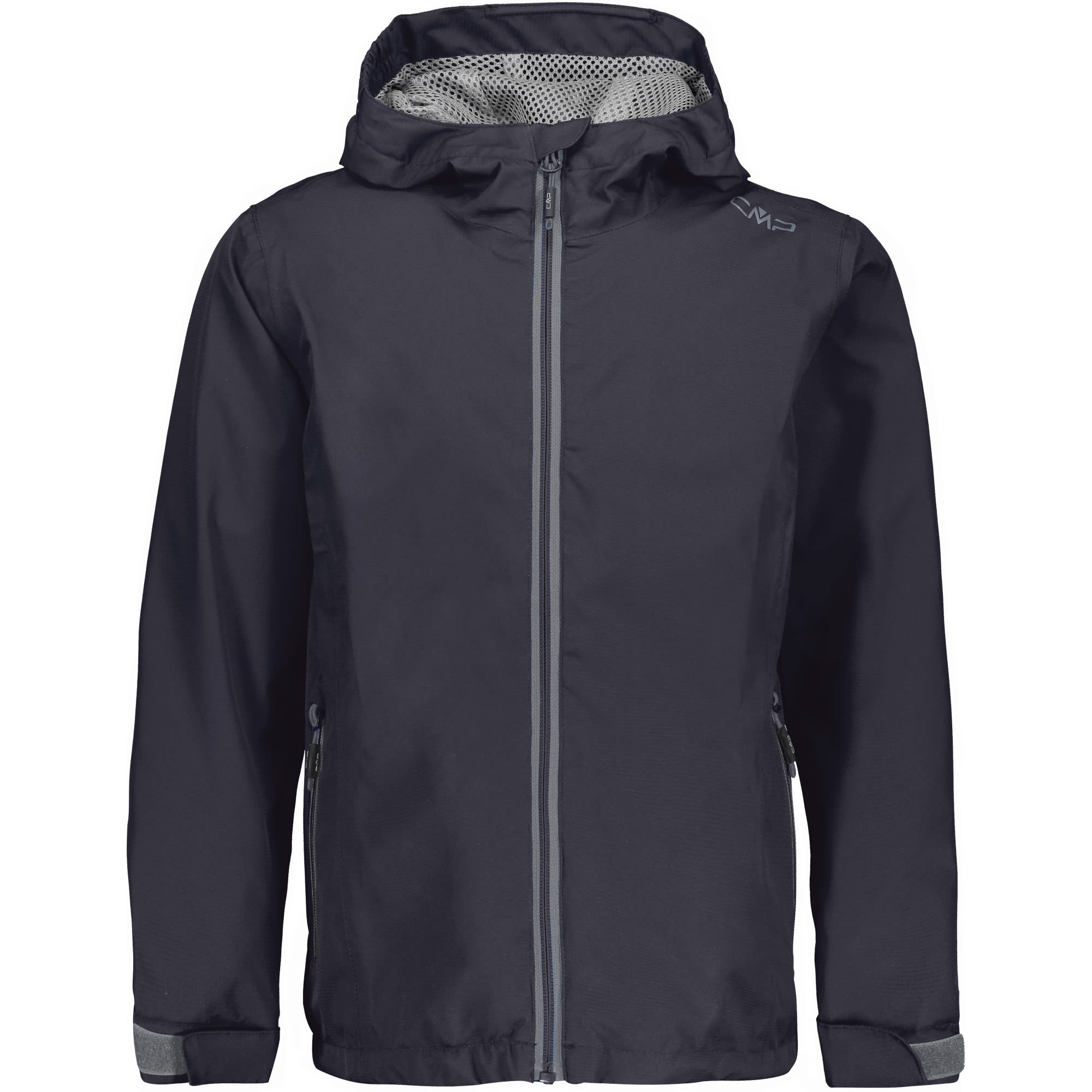 CMP BOY Jacket FIX Hood Schwarz- Male Regenjacken und Hardshells- Grsse 104 - Farbe Antracite