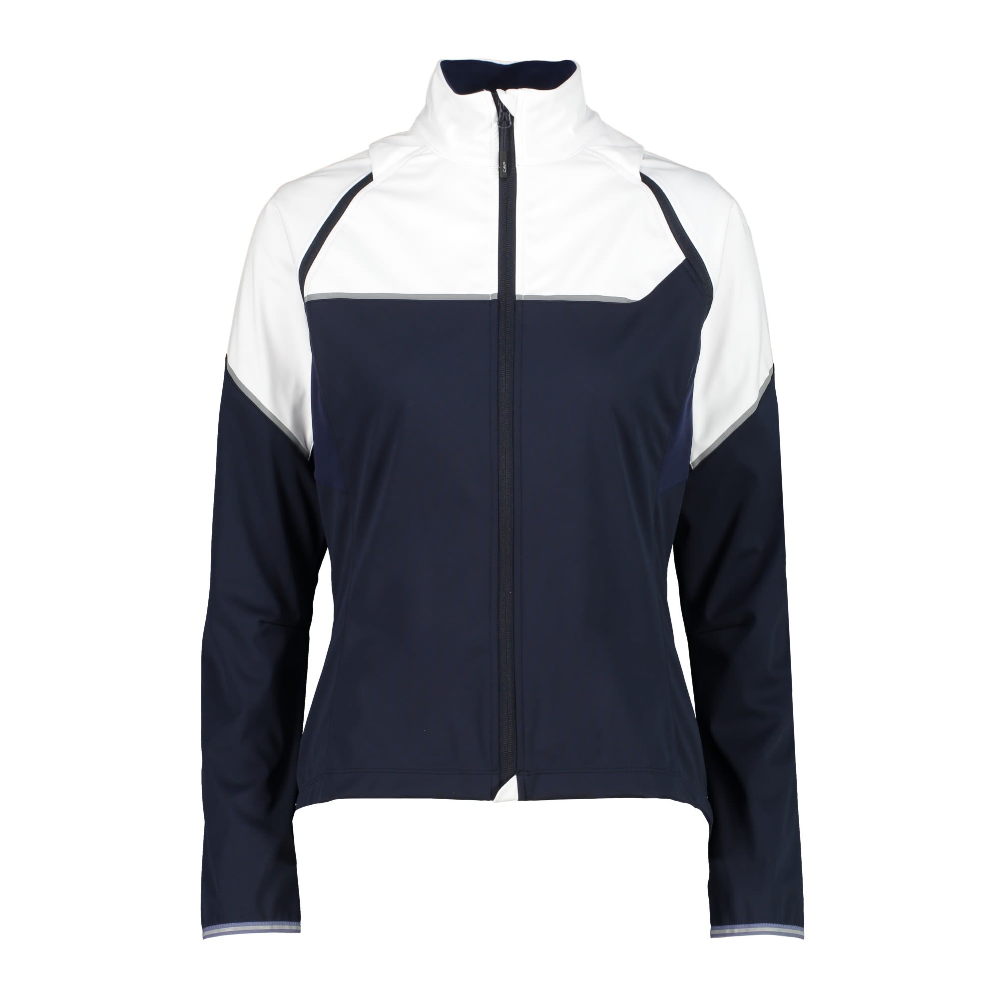 CMP Jacket Detachable Sleeves Colorblock - Blau- Female Windbreaker- Grsse 36 - Farbe Black - Blue
