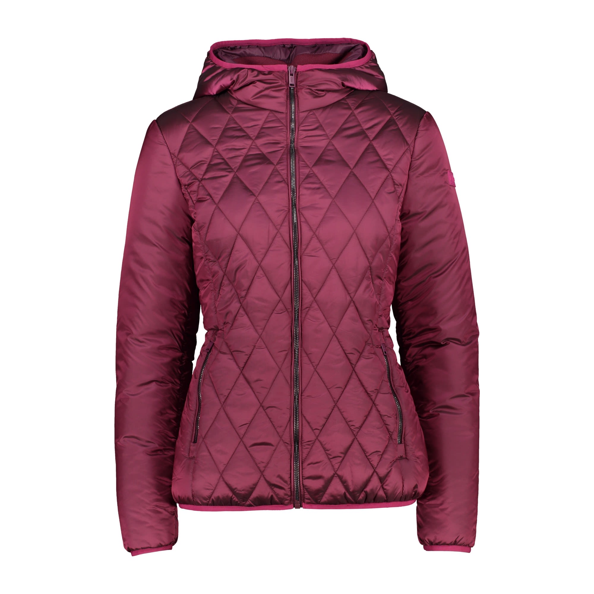 CMP Jacket FIX Hood IV Rot- Female Anoraks- Grsse 36 - Farbe Sangria