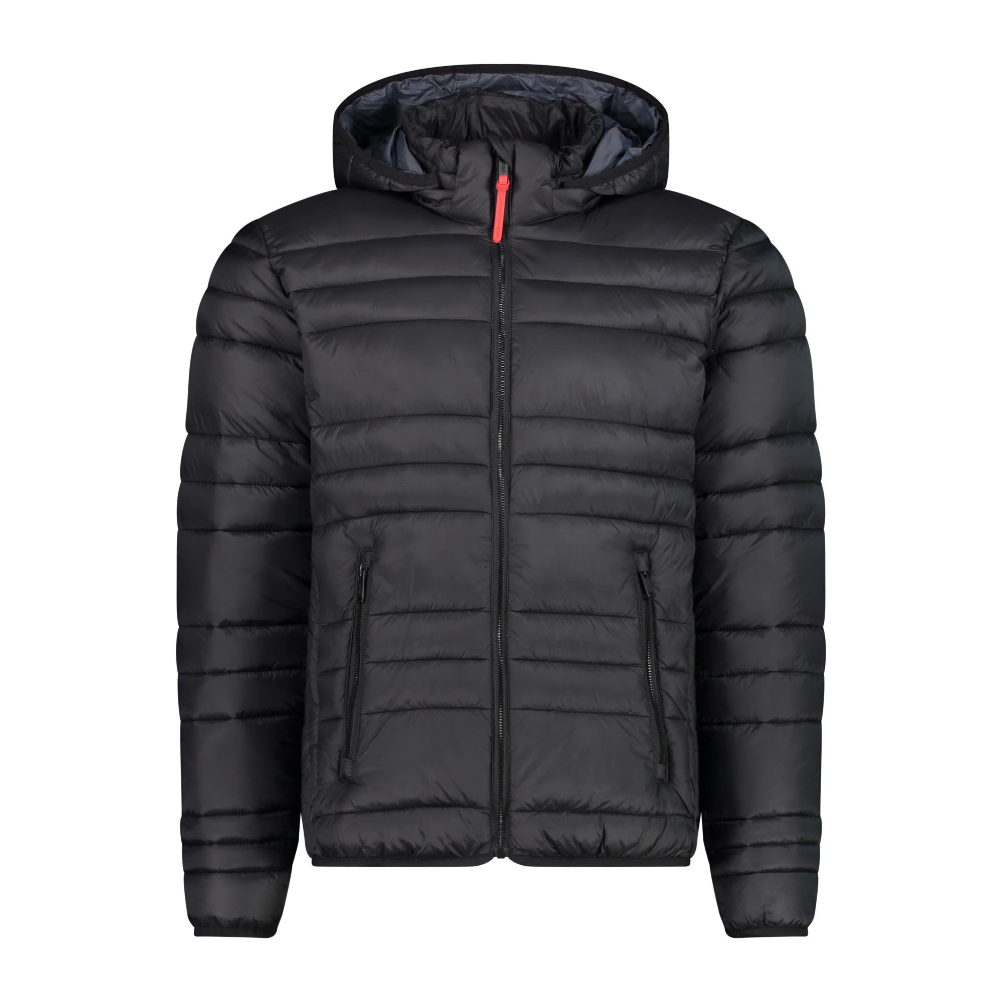 CMP Jacket Snaps Hood Schwarz- Male Daunen Isolationsjacken- Grsse 54 - Farbe Black