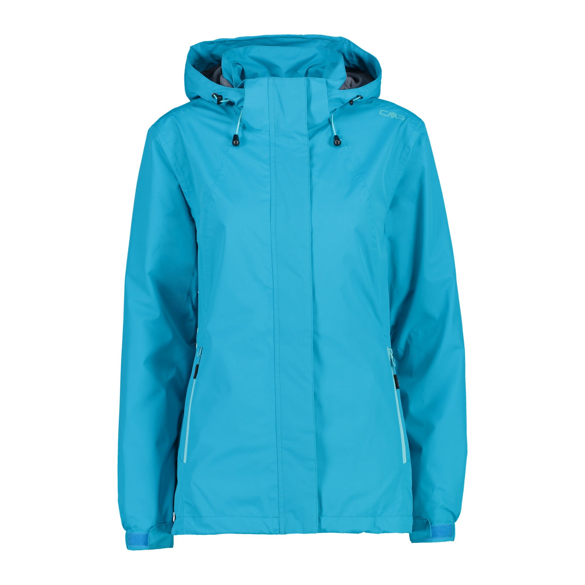 CMP Jacket Zip Hood Ventilation Blau- Female Regenjacken und Hardshells- Grsse 34 - Farbe Hawaian