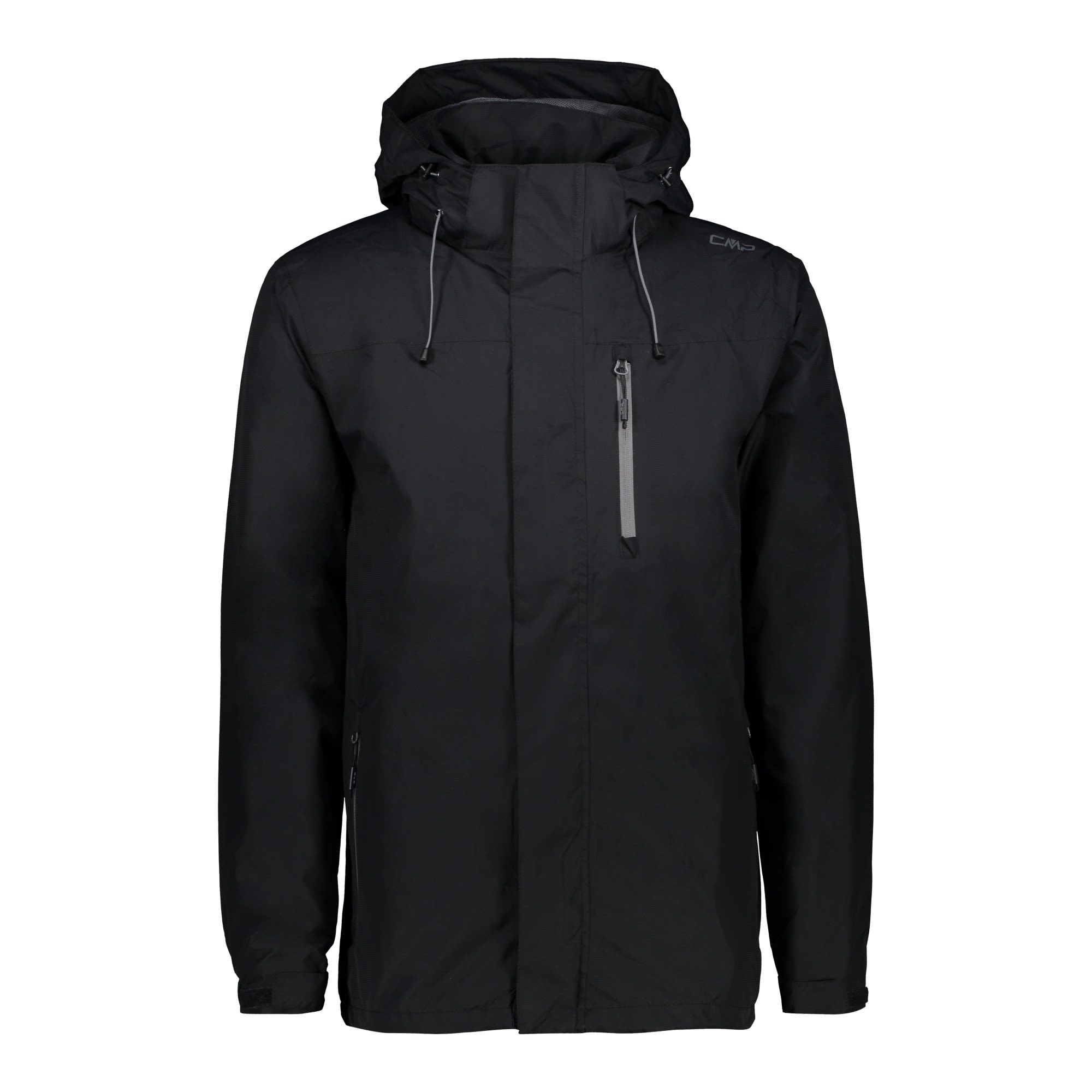 CMP Jacket Zip Hood Ventilation Grau- Male Regenjacken und Hardshells- Grsse 46 - Farbe Anthracite