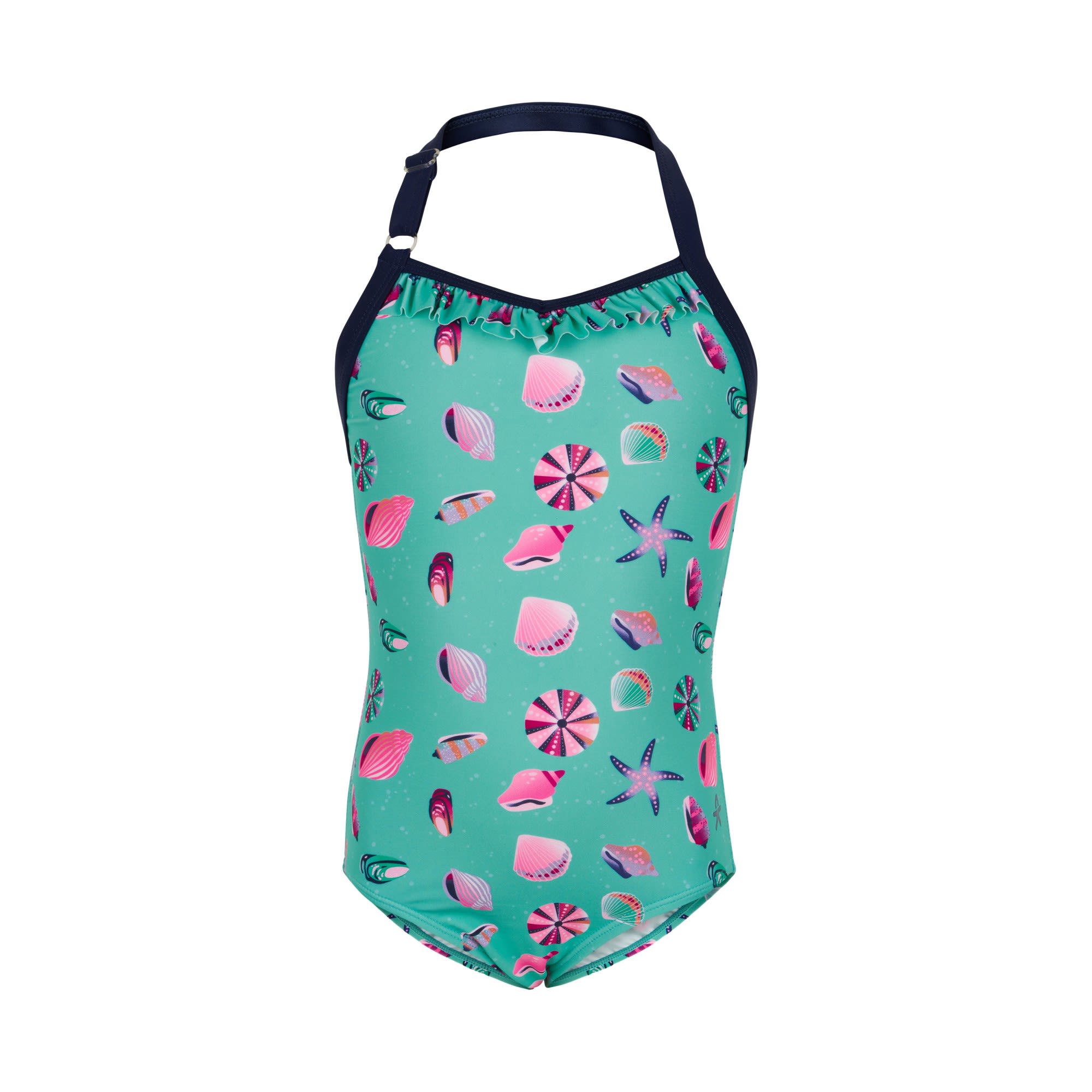 Color Kids Girls Swimsuit With Headband Blau- Female Kombinationen- Grsse 92 - Farbe Aruba Blue