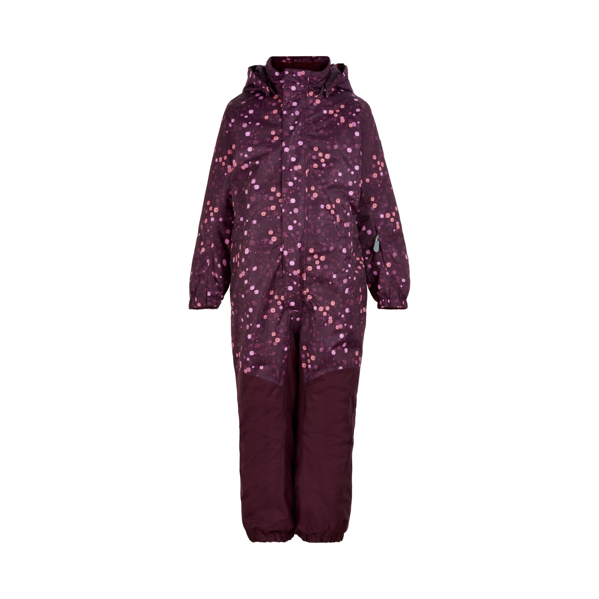 Color Kids Kids Coverall AOP Lila- Softshellhosen- Grsse 98 - Farbe Potent Purple