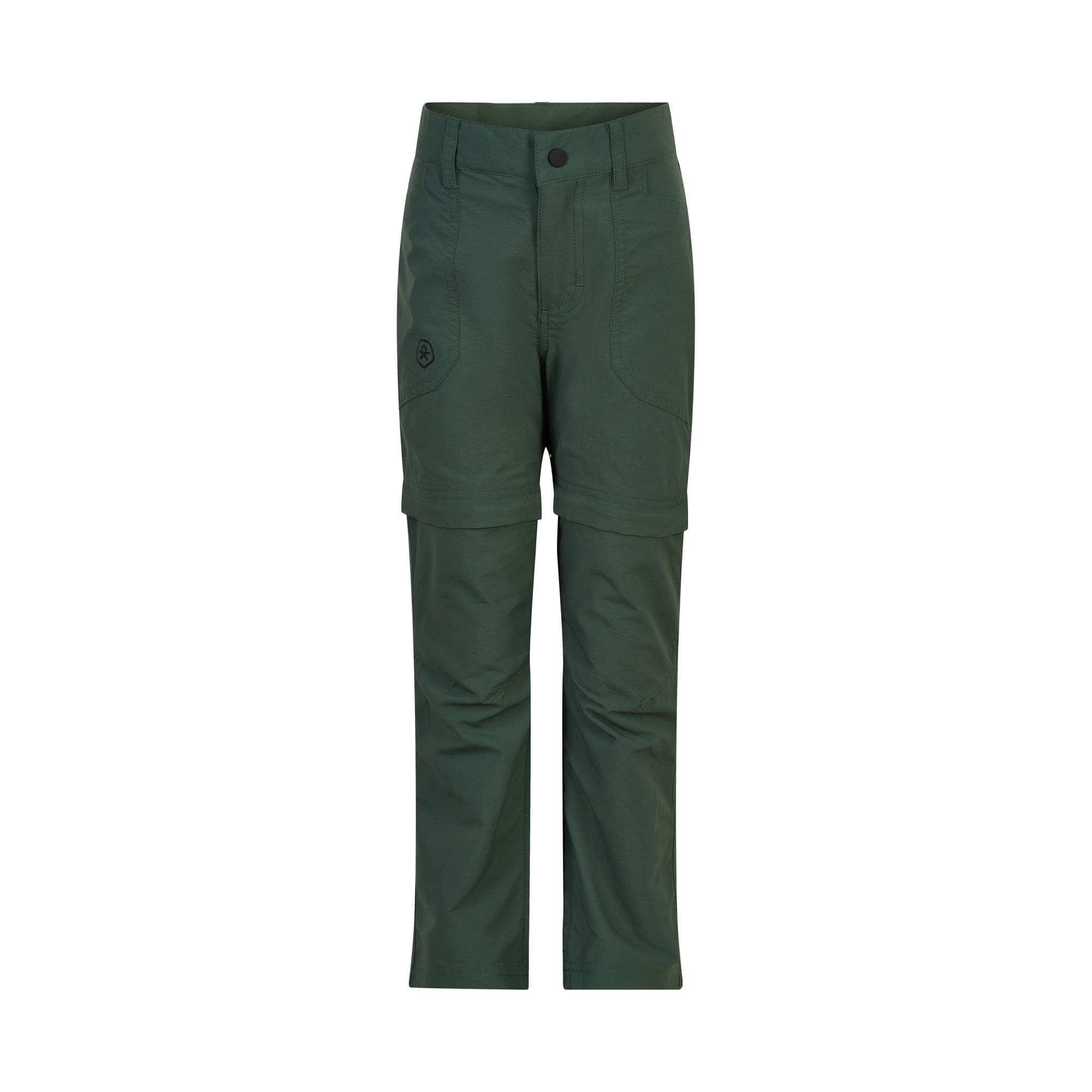 Color Kids Kids Pants With Zip Off Grn- Softshellhosen- Grsse 92 - Farbe Cilantro