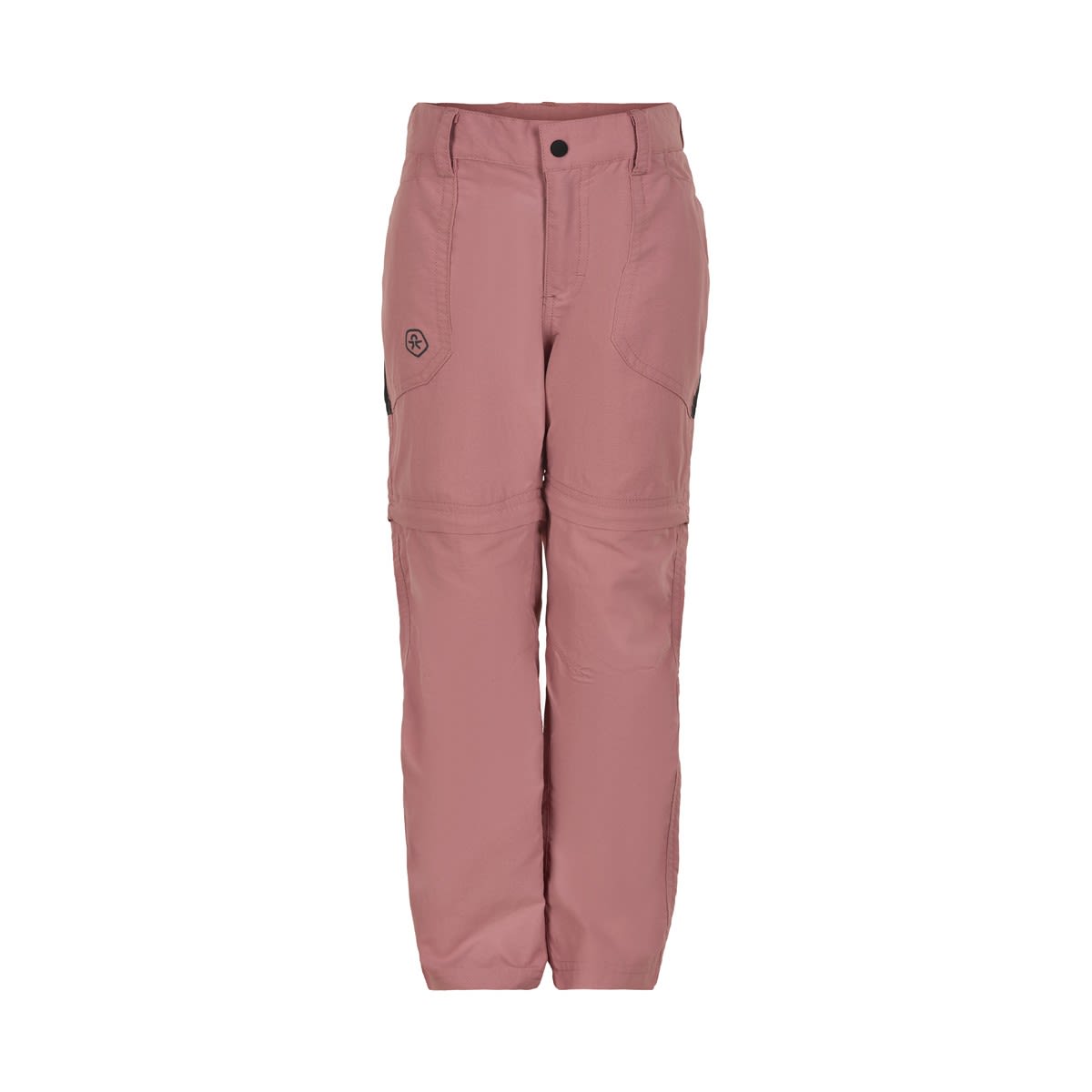 Color Kids Kids Pants With Zip Off (Vorgngermodell) Pink- Lange Hosen- Grsse 92 - Farbe Ash Rose