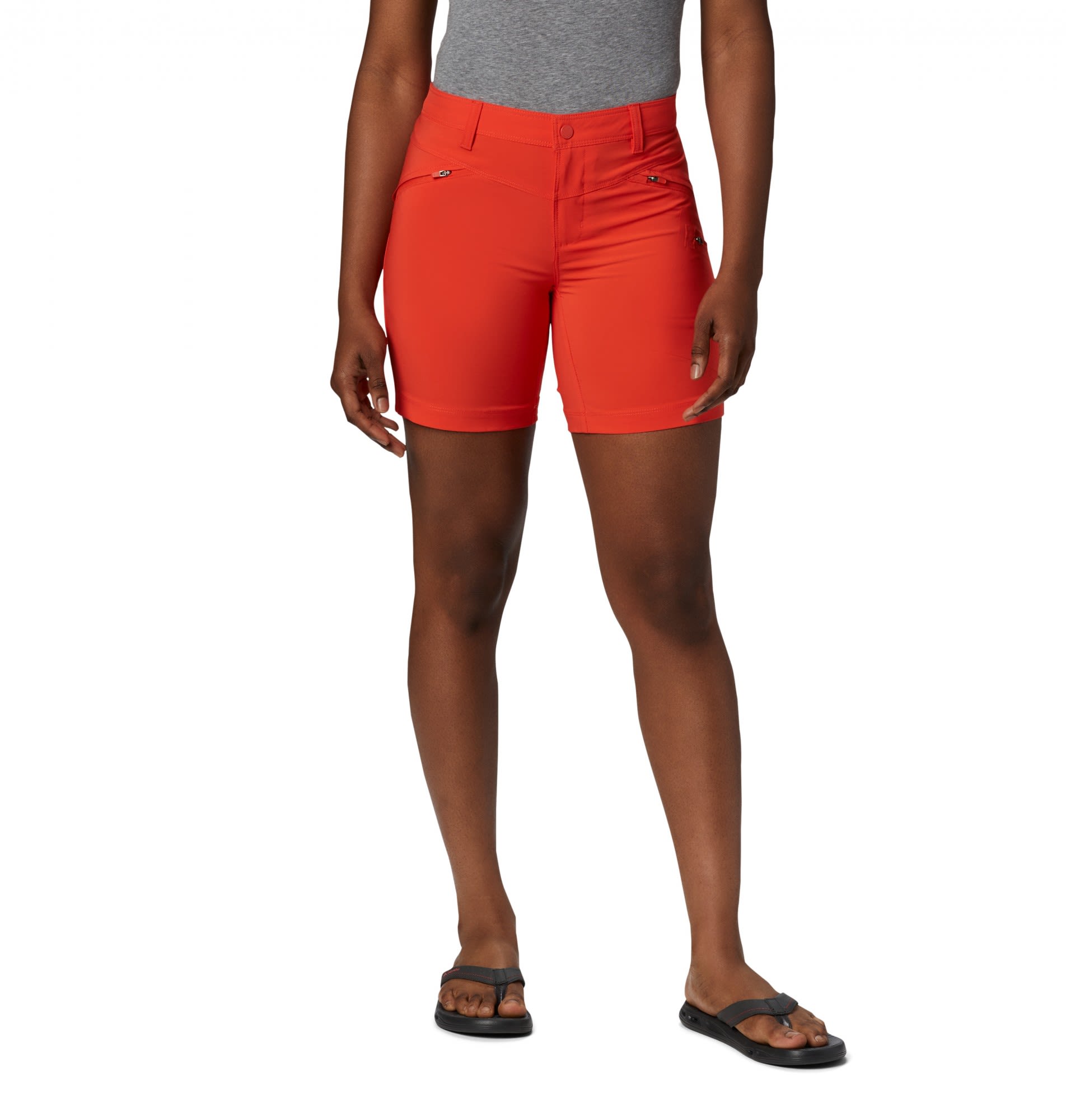 Columbia Peak TO Point Short Orange- Female Shorts- Grsse 6 - 6 - Farbe Bright Poppy