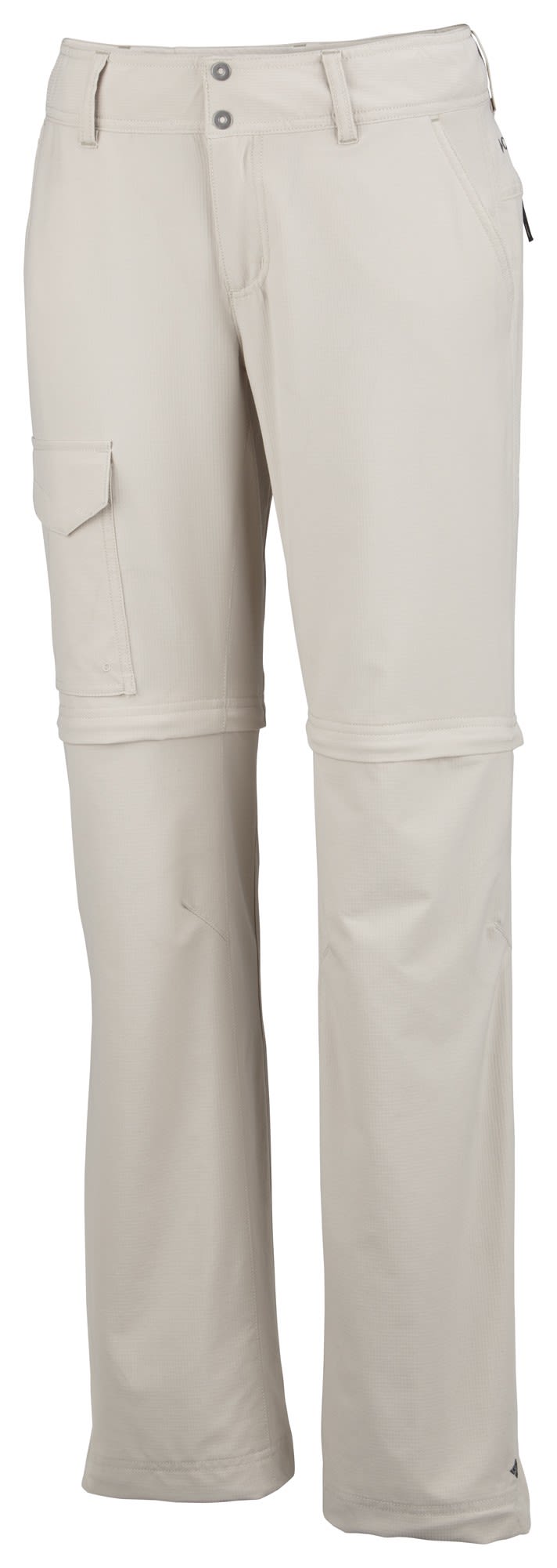 Columbia Silver Ridge Convertible Pant Beige- Female Softshellhosen- Grsse 14 - Short - Farbe Fossil