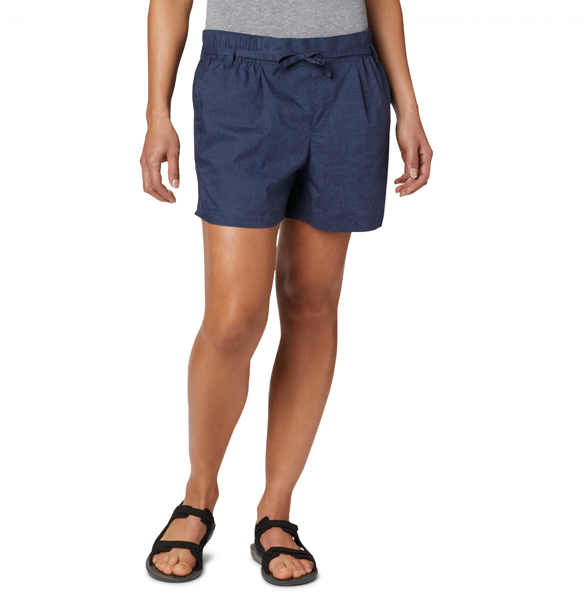 Columbia Summer Chill Short Blau- Female Shorts- Grsse XL - Farbe Nocturnal Wispy Bamboos unter Columbia
