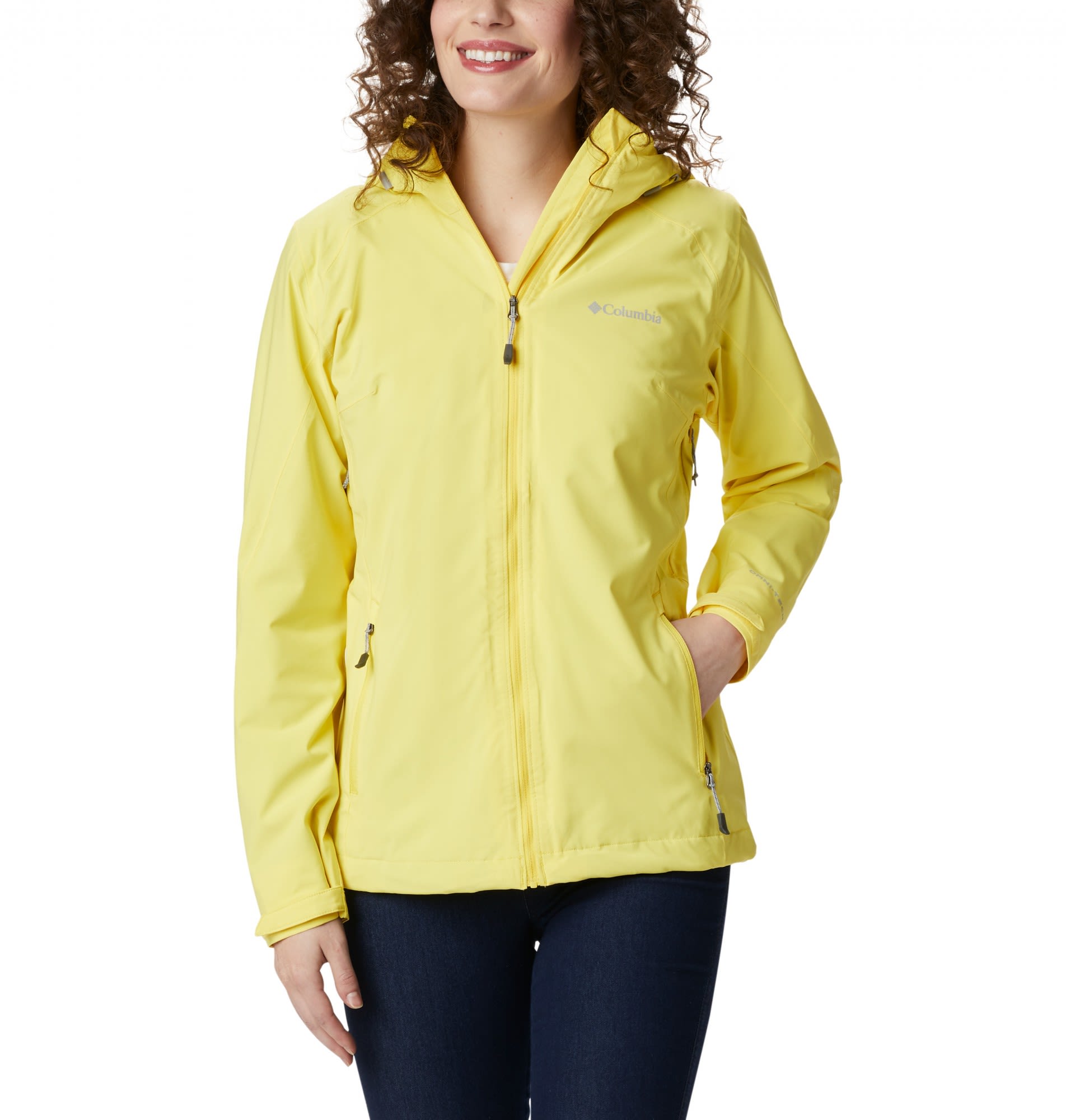 Columbia Trek Light Stretch Jacket Gelb- Female Anoraks- Grsse XS - Farbe Buttercup unter Columbia
