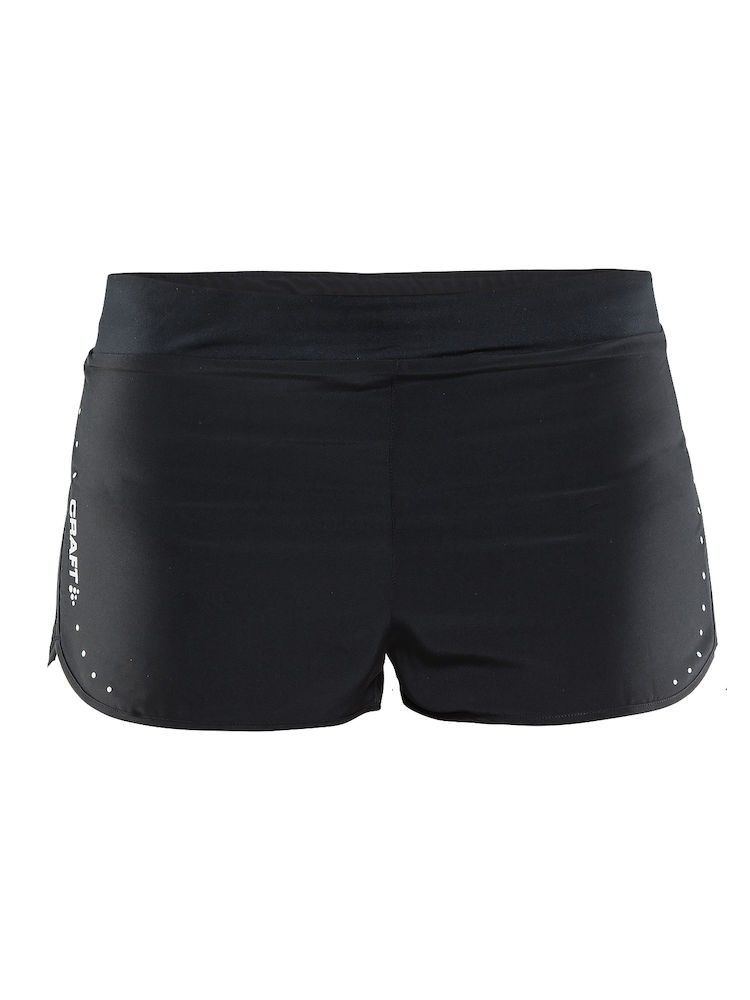 Craft Essential 2 Shorts Grau - Schwarz- Female Shorts- Grsse XL - Farbe Black - Grey