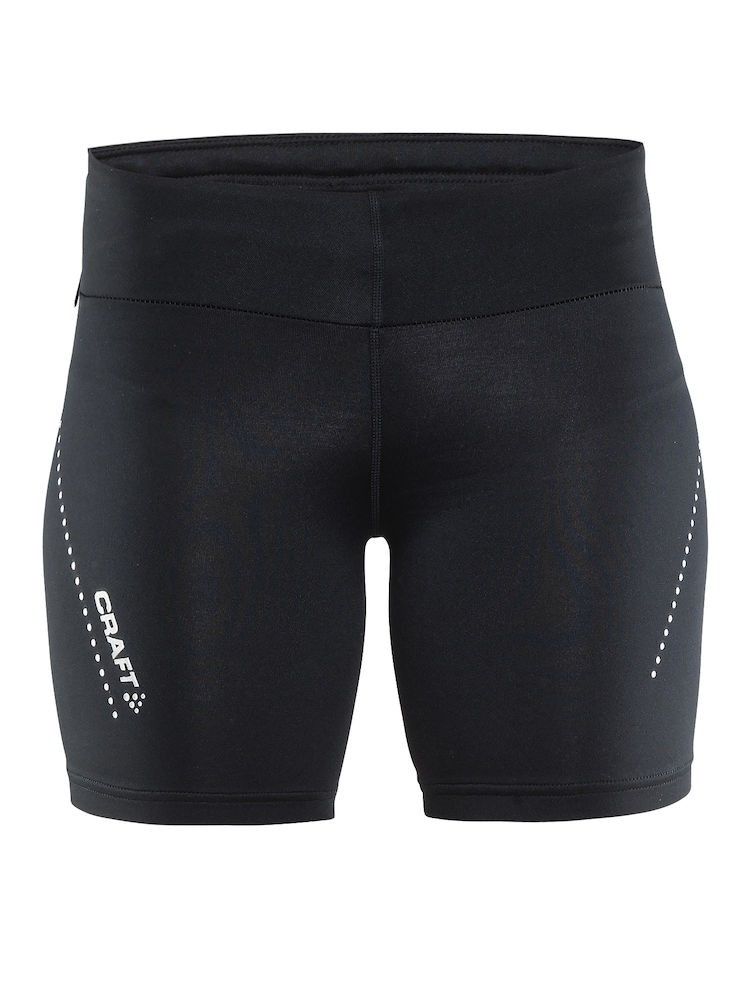 Craft Essential Short Tights Grau - Schwarz- Female Hosen- Grsse XS - Farbe Black - Grey