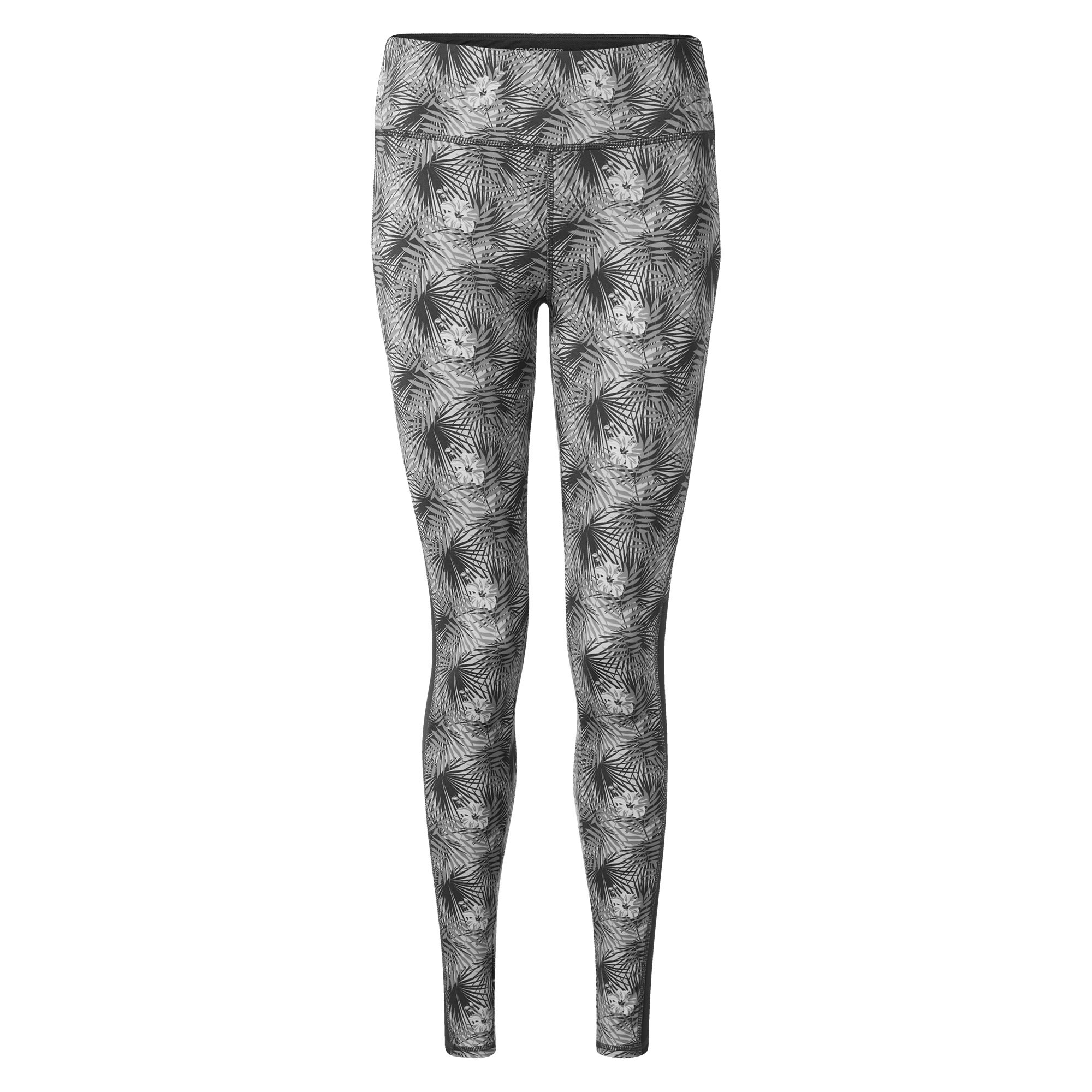 Craghoppers Nosilife Luna Tight Grau- Female Leggings und Tights- Grsse 46 - 20 - Farbe Cloud Grey Print