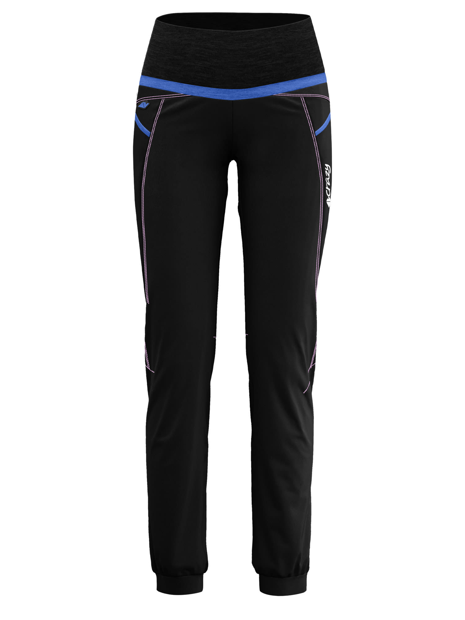 Crazy Idea Pant Exit Schwarz- Female Fleecehosen- Grsse XS - Farbe Aurora